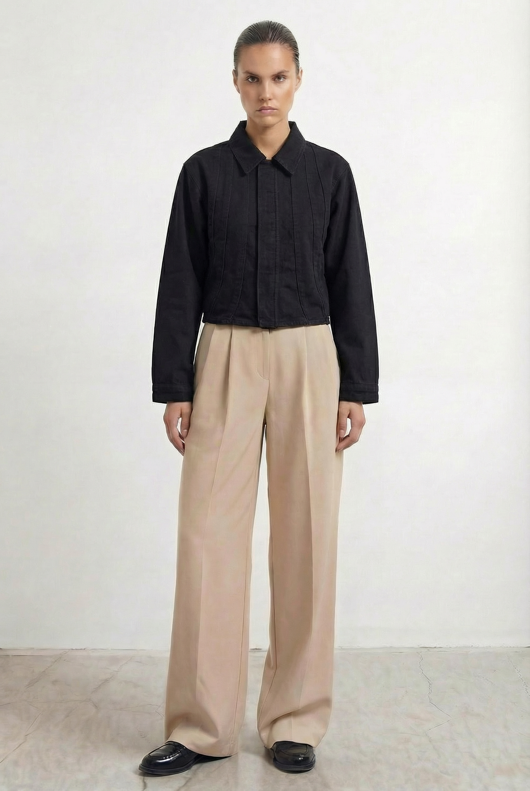 جاكيت جينز مبطن