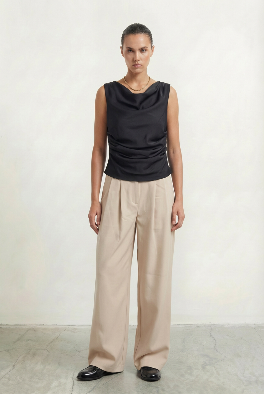 بلوزة كاملة الثني