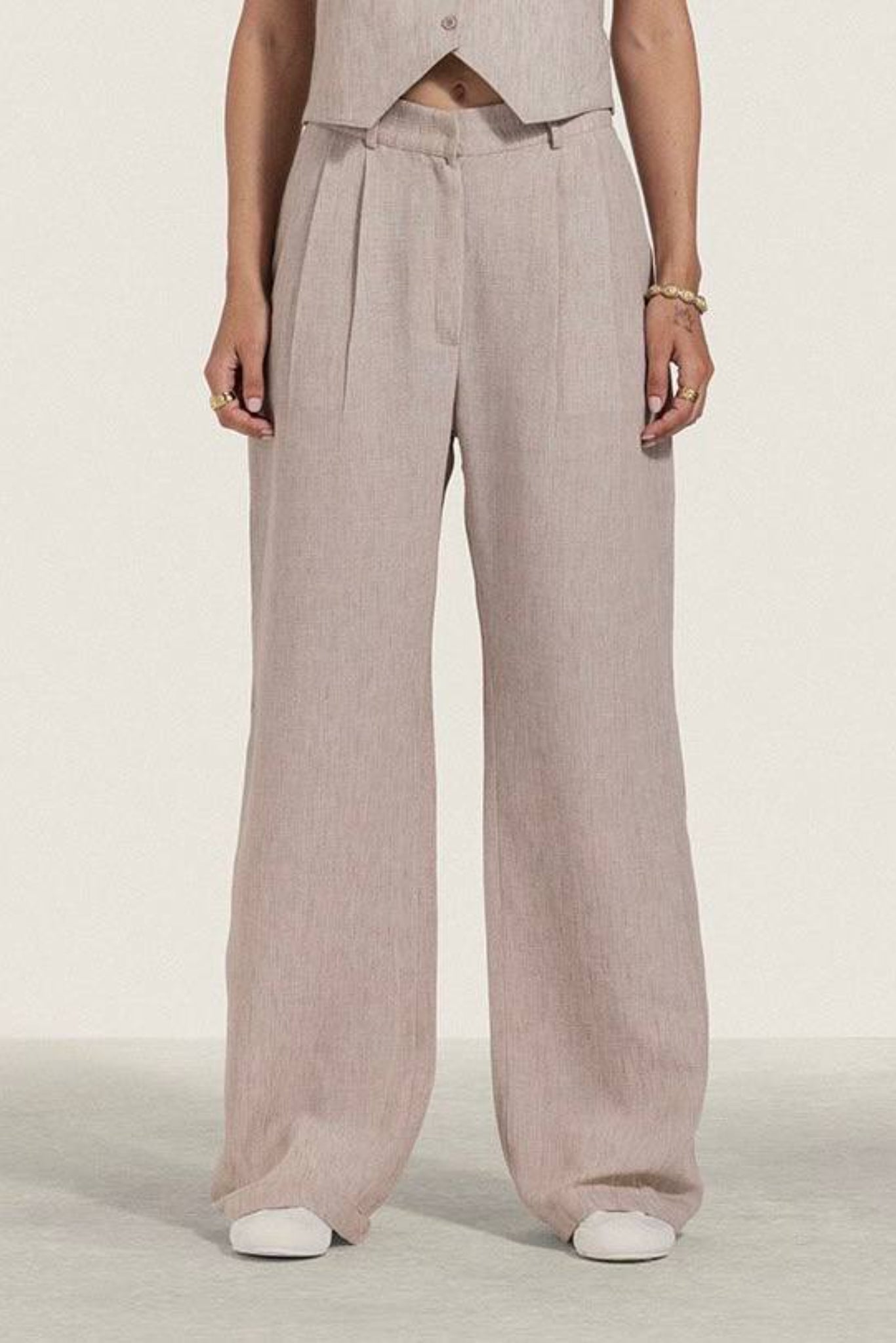 Tailored Linen Trousers