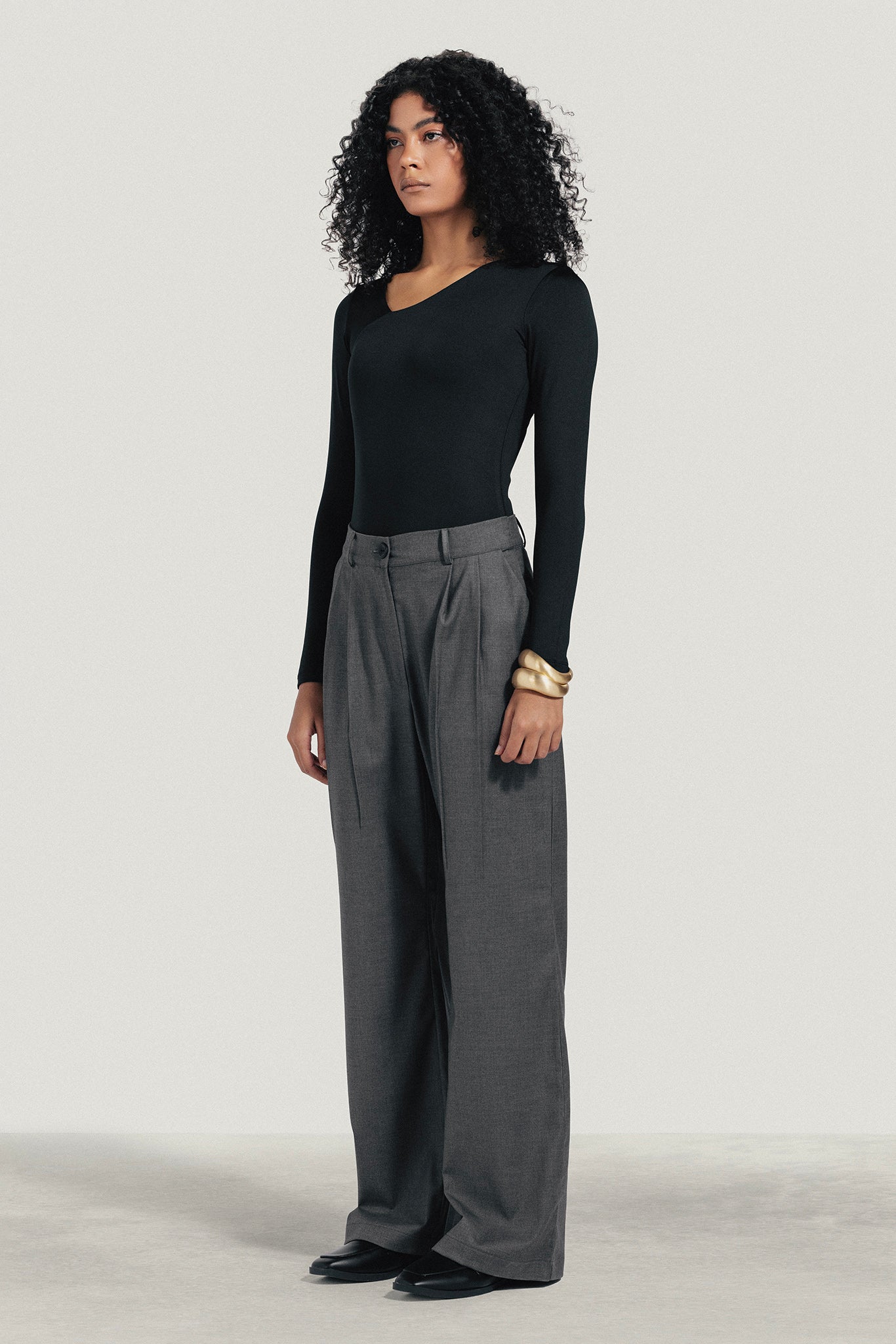 Asymmetrical Bodysuit