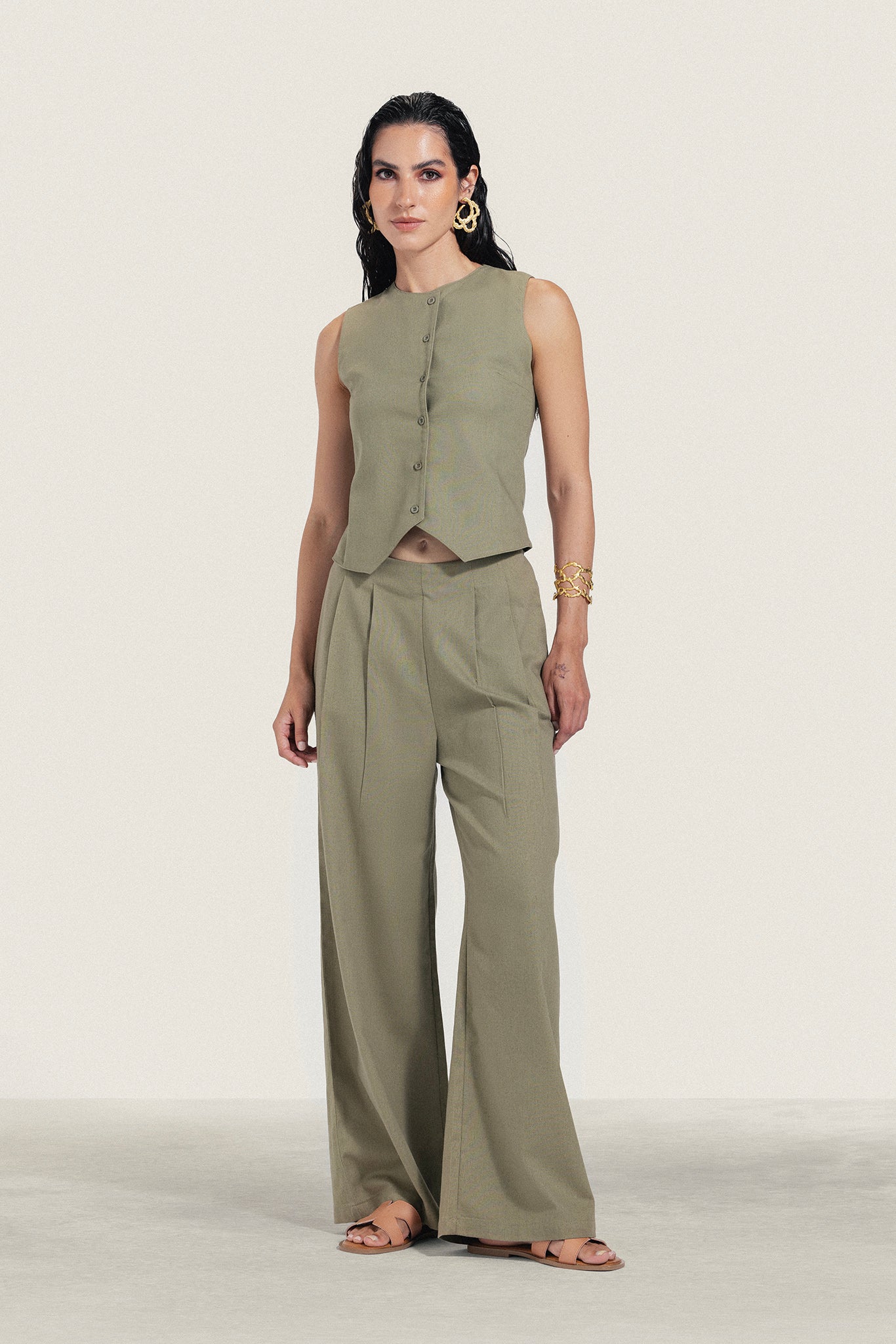 Linen Waistcoat