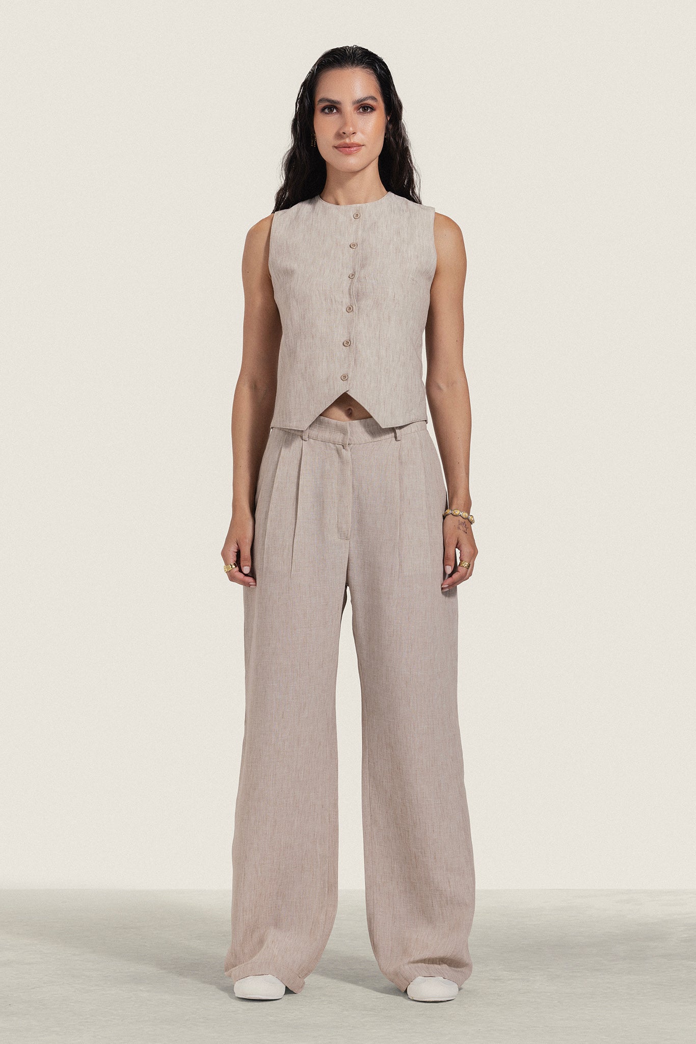 Linen Waistcoat