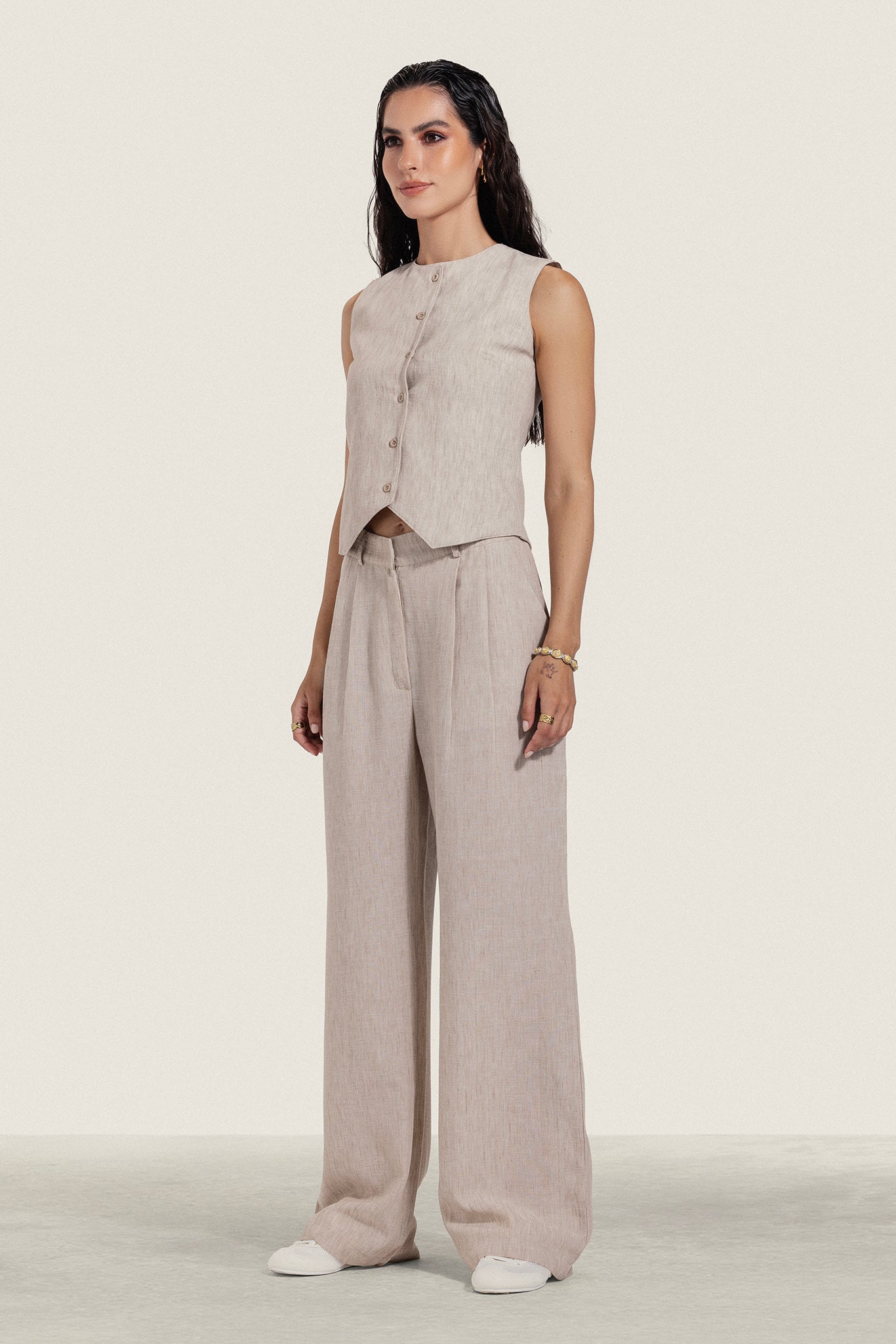 Linen Waistcoat
