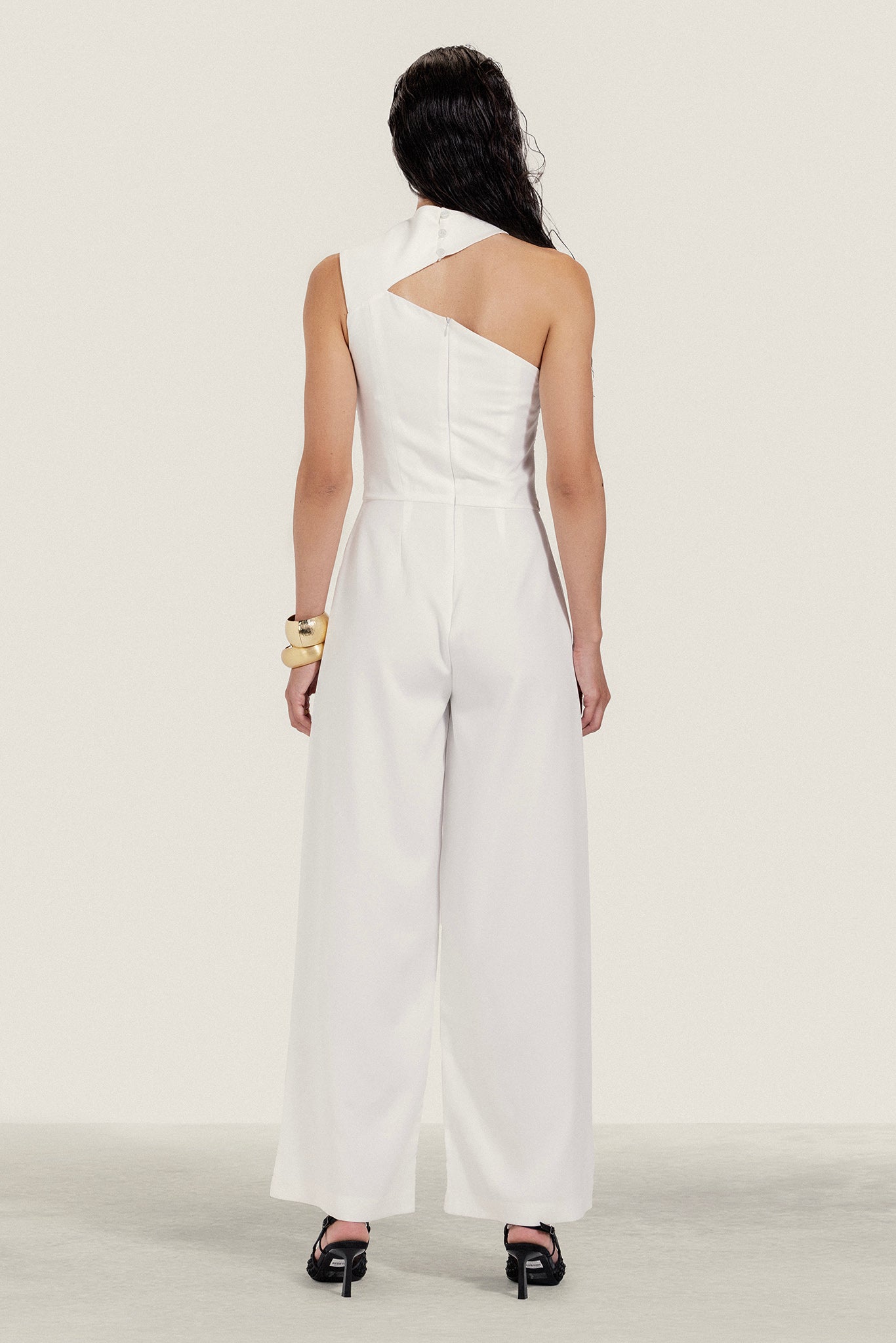 One Shoulder Jumpsuit