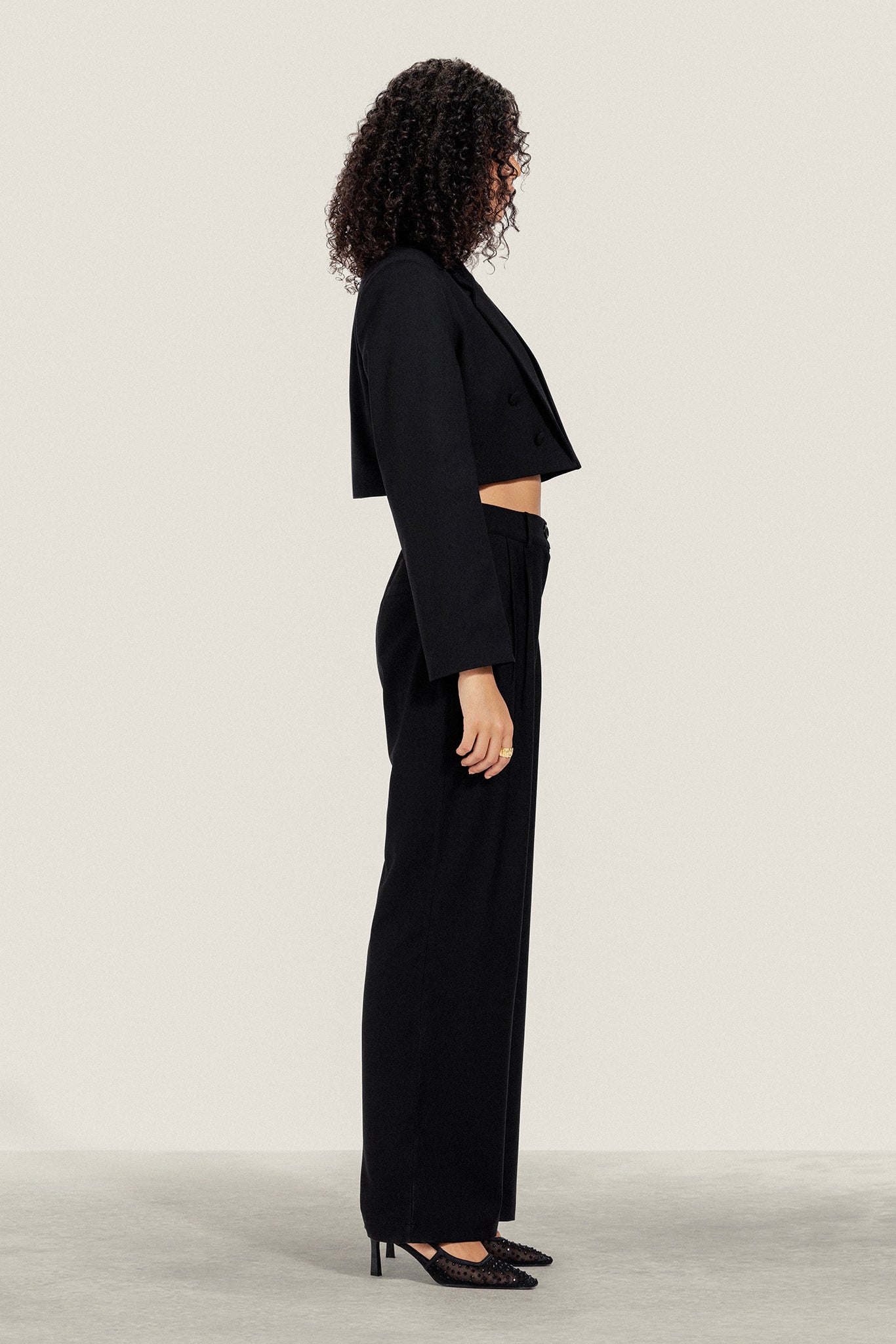 Cropped Blazer