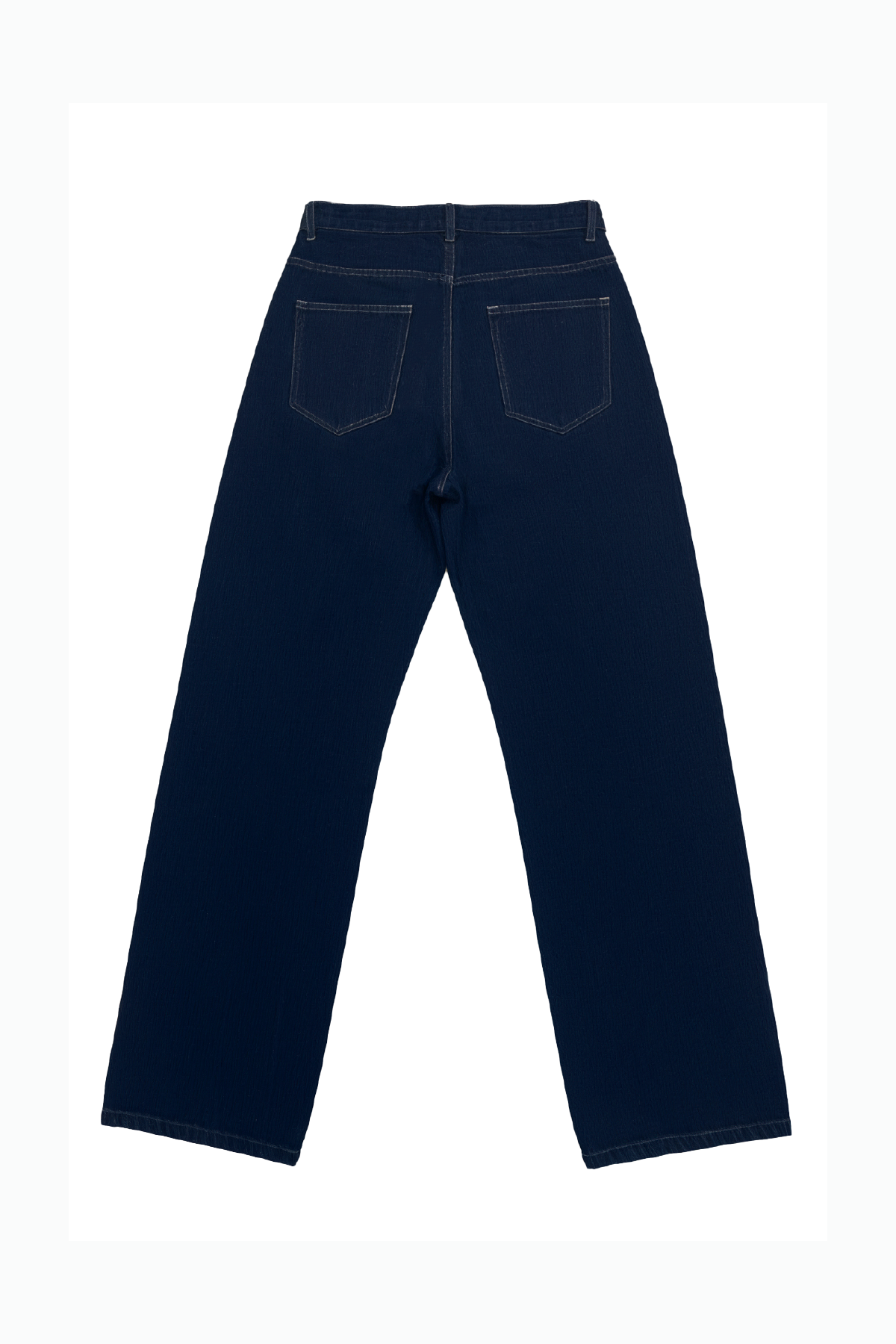 Lined Straight Denim Jeans