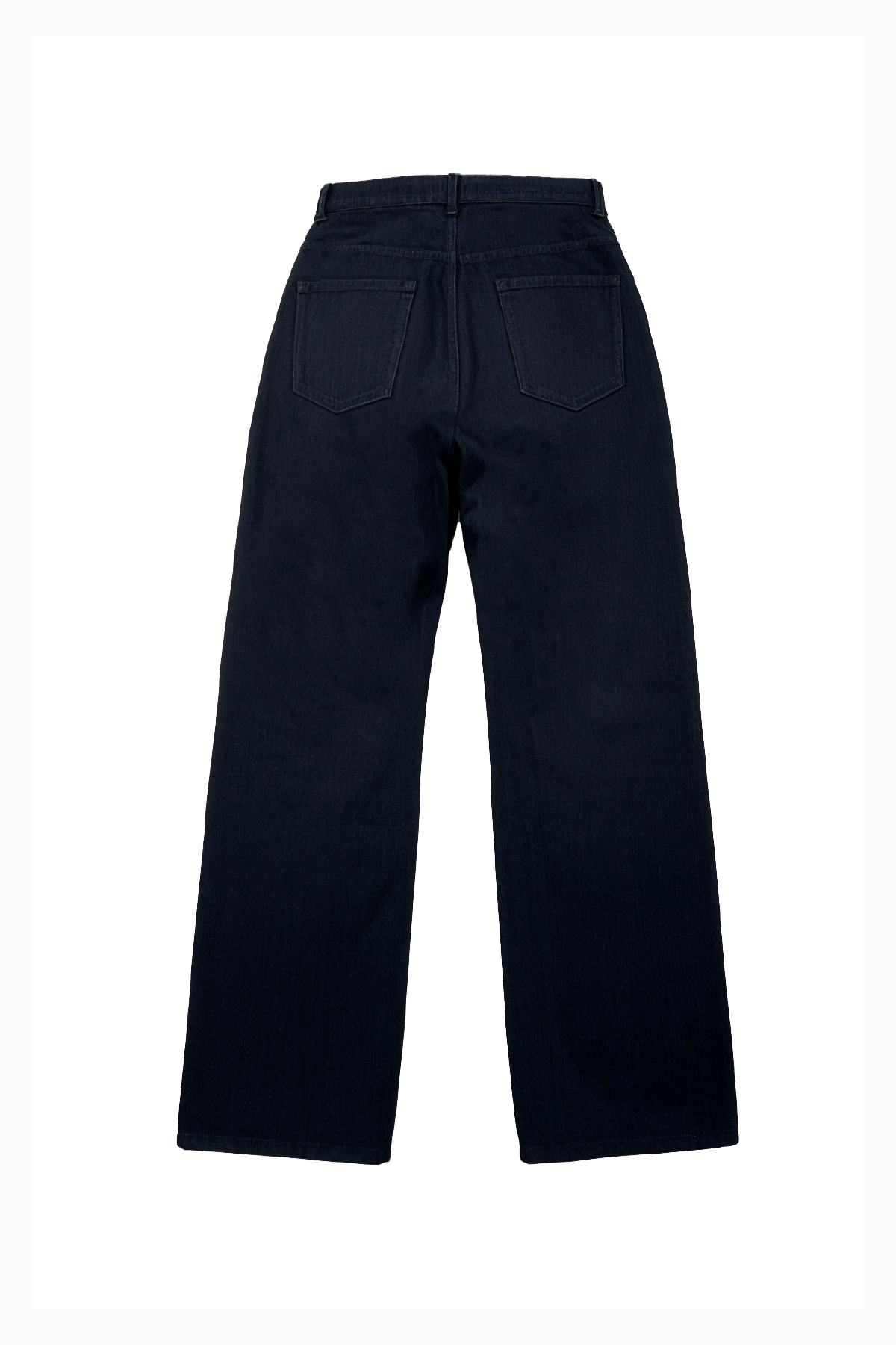 Lined Straight Denim Jeans