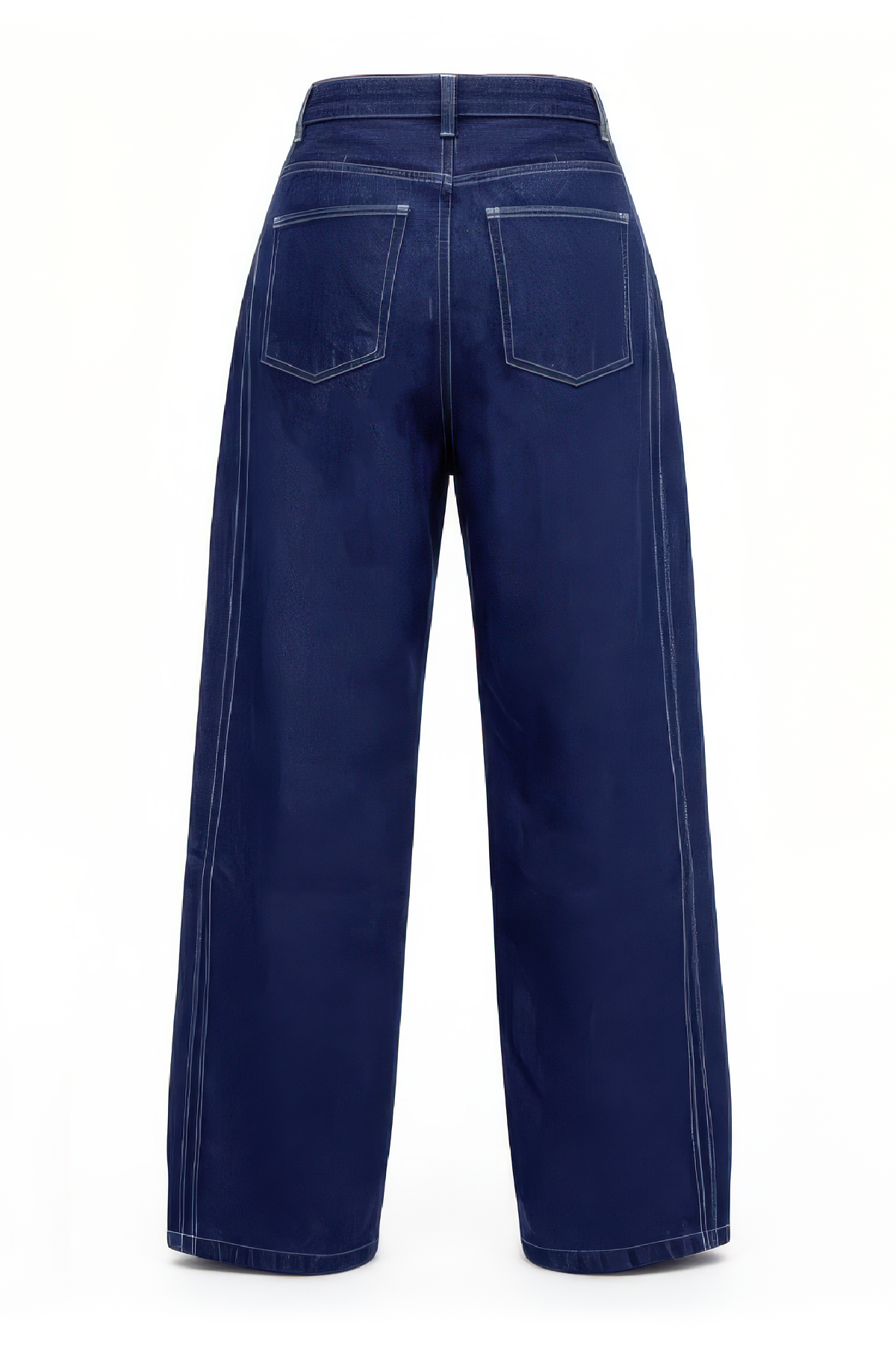 Lined Balloon Denim Jeans