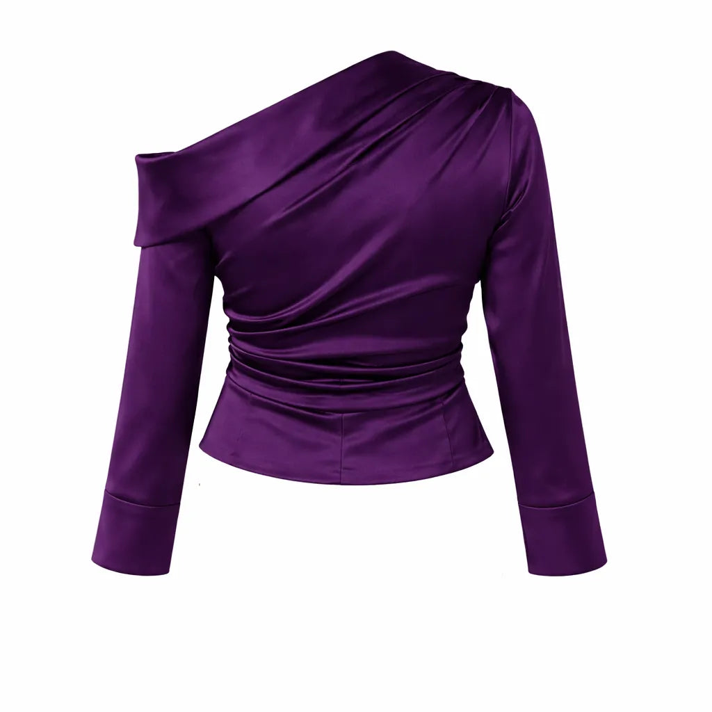 Flow One-Shoulder Blouse