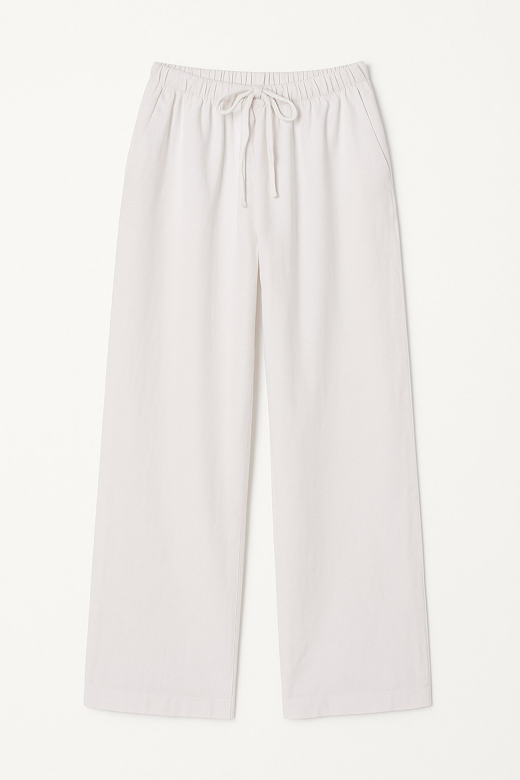 Linen Trouser With Robe
