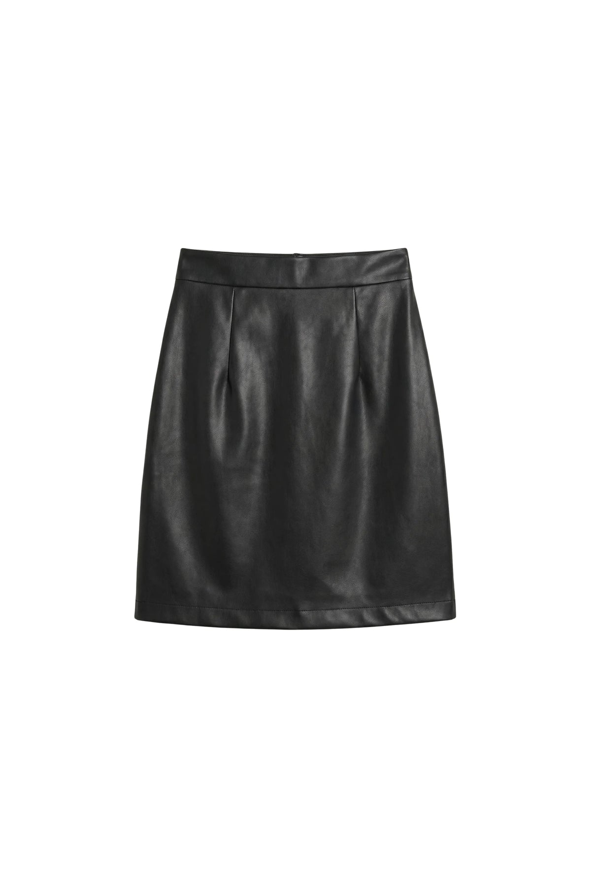 Leather pencil Skirt