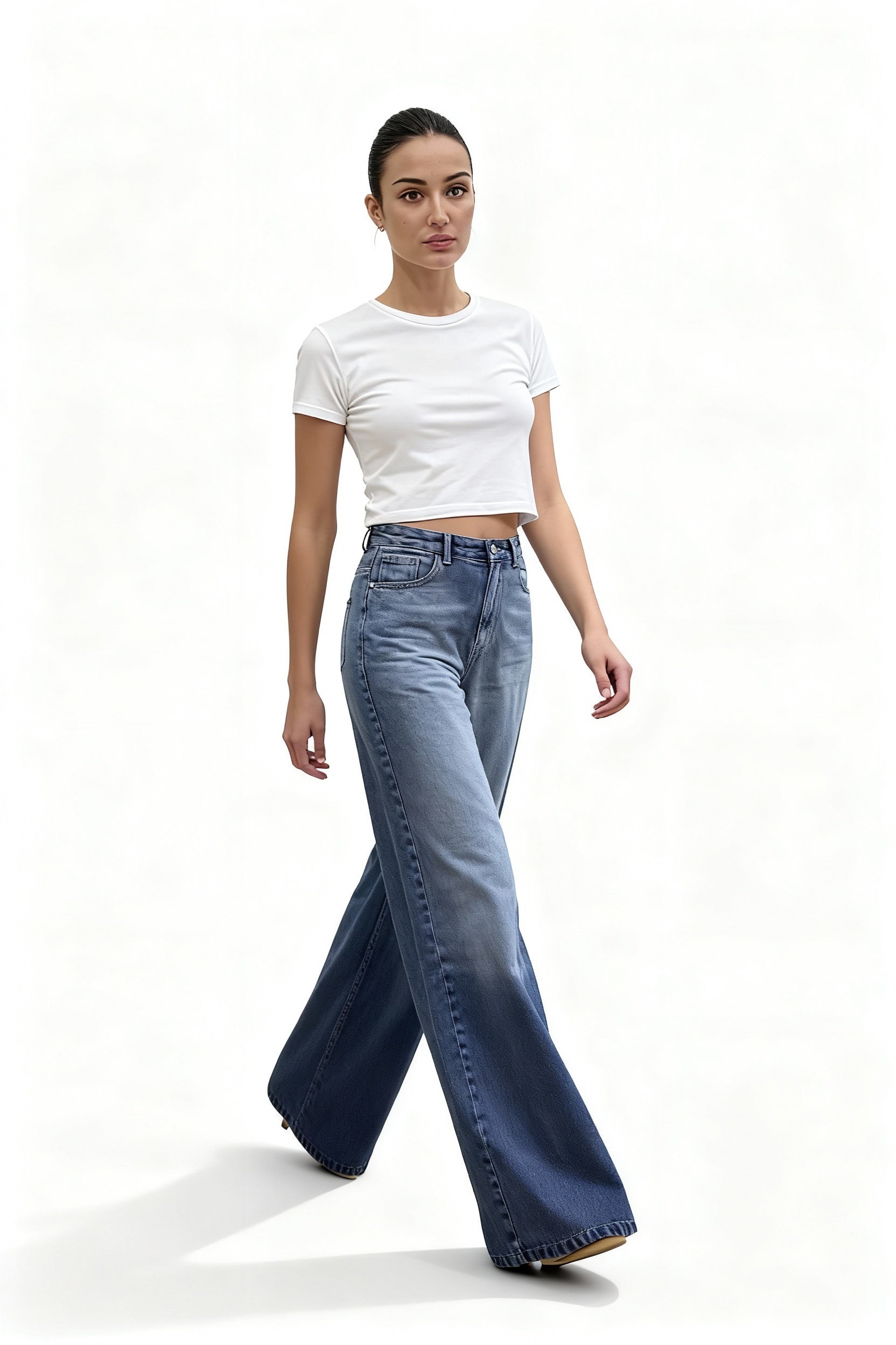 Straight Denim Jeans