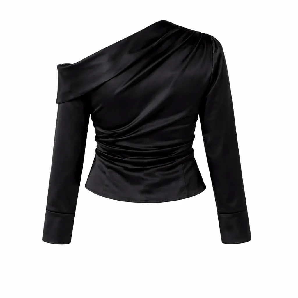 Flow One-Shoulder Blouse