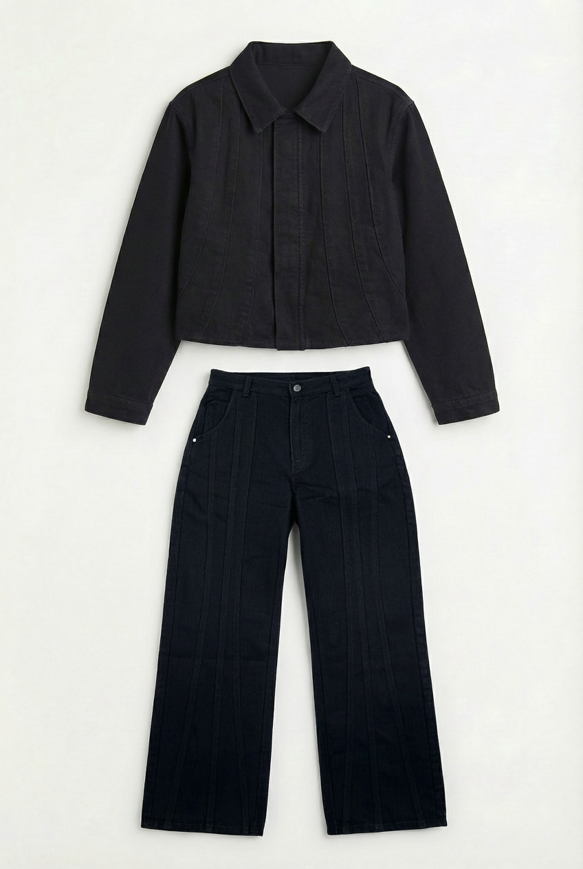 جاكيت جينز مبطن