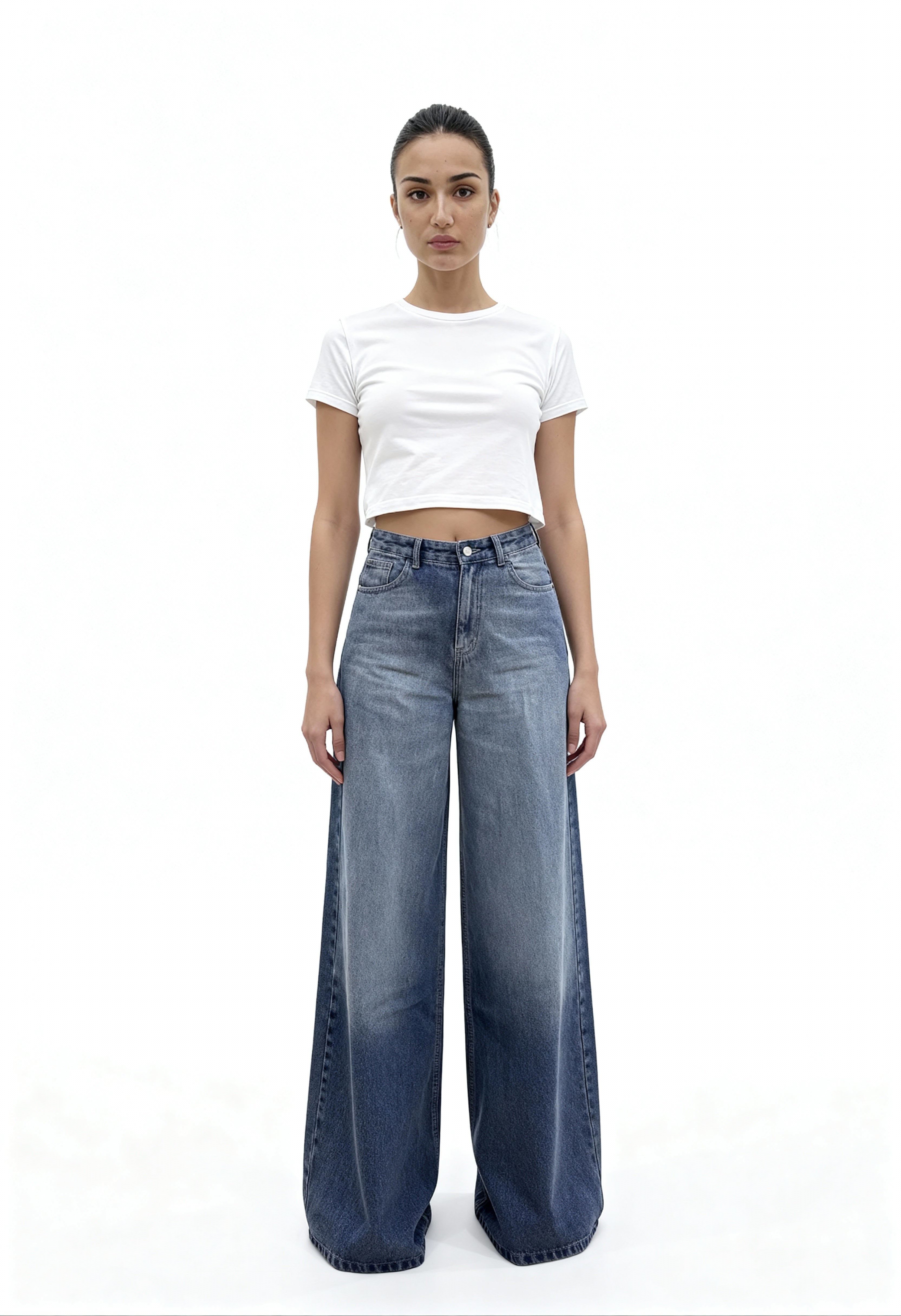 Straight Denim Jeans