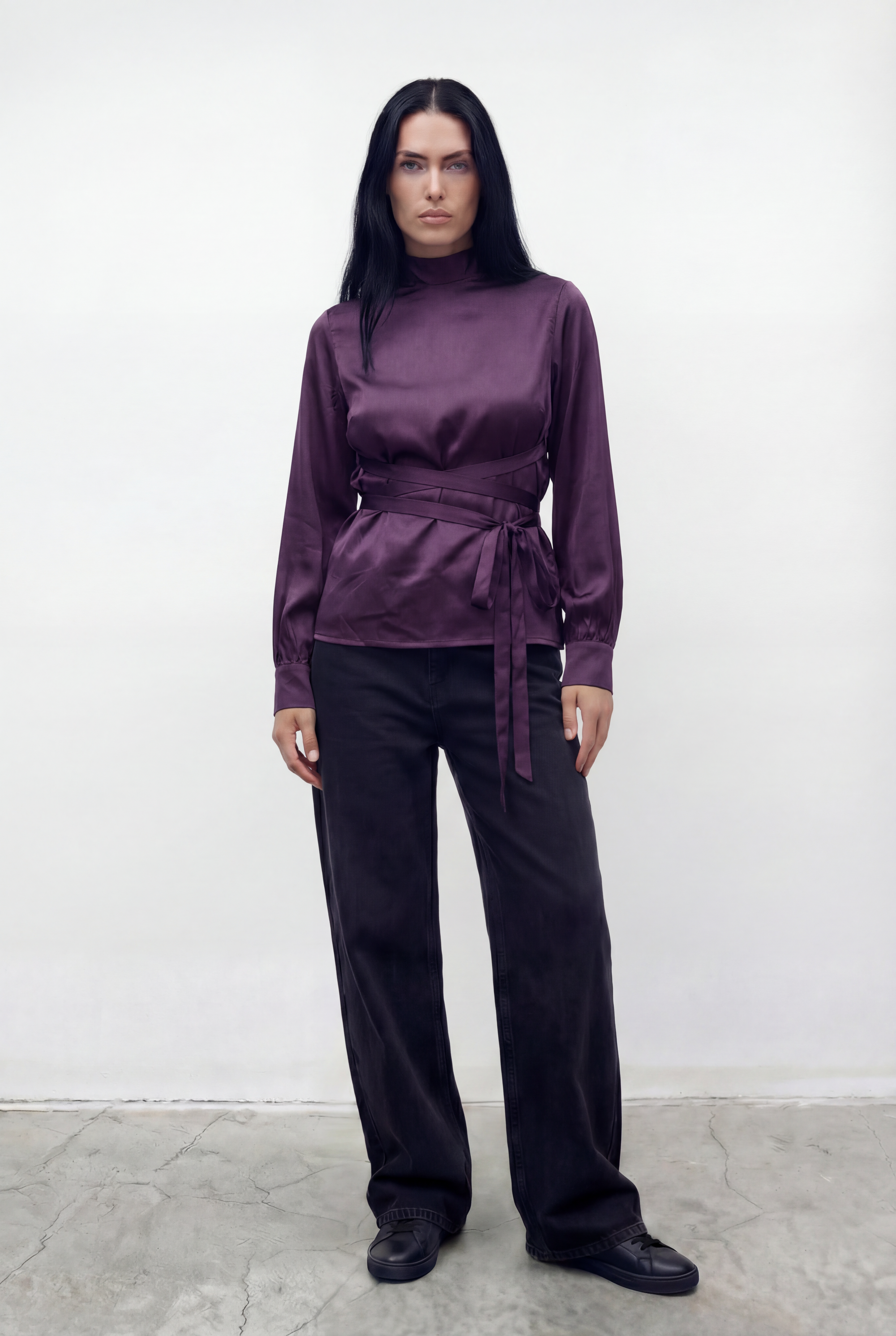 بلوزة ملفوفة