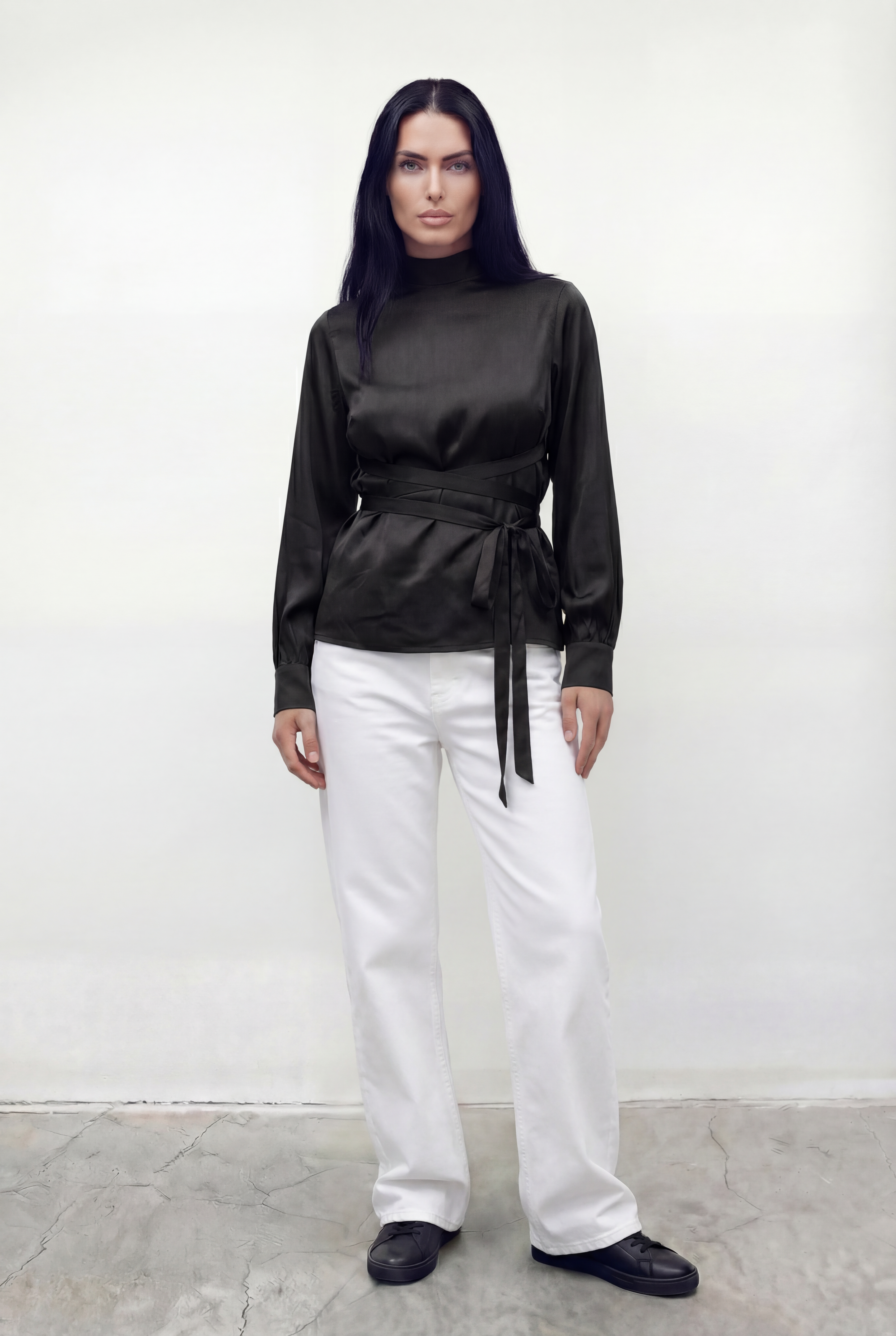 بلوزة ملفوفة