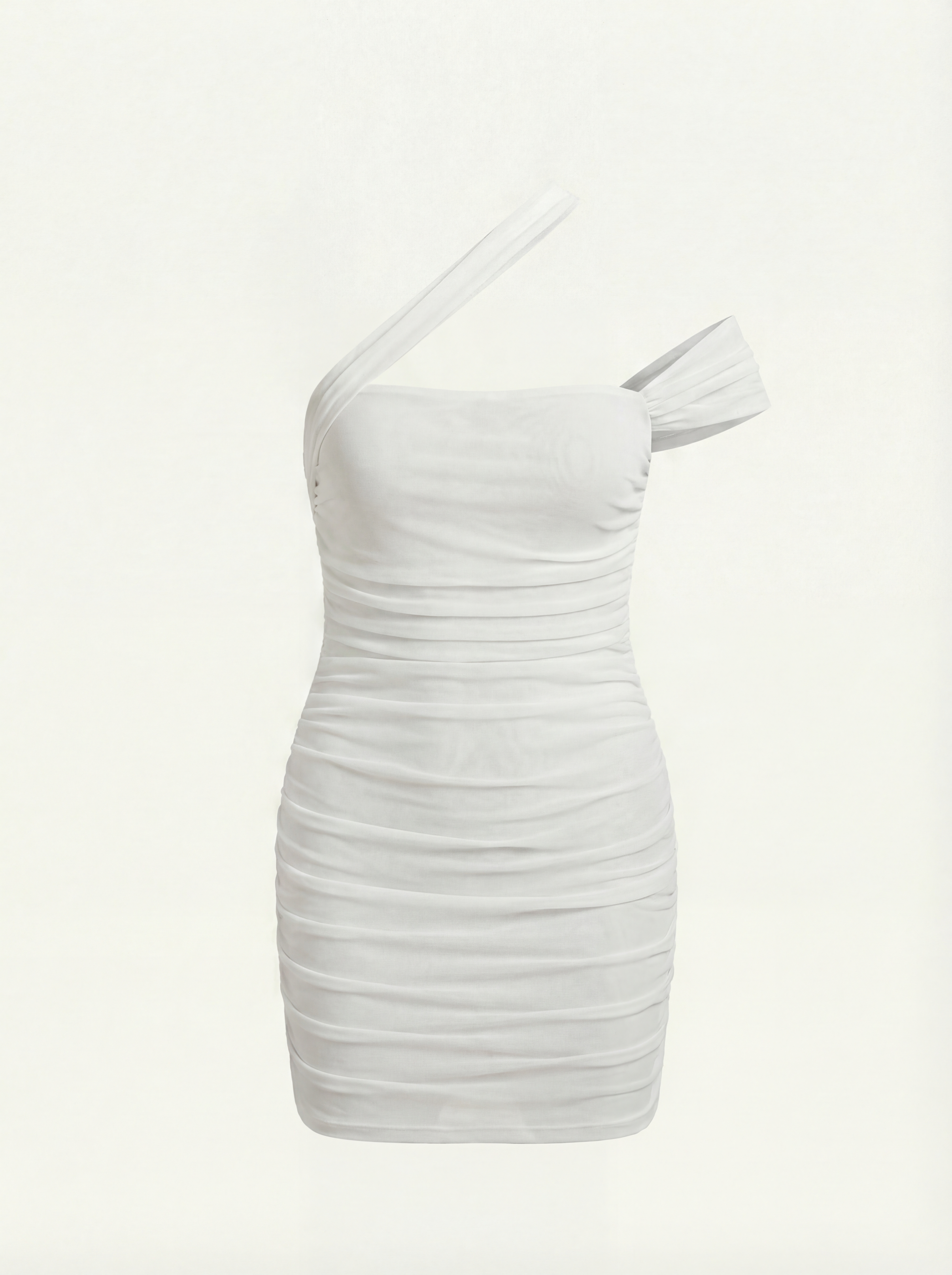 Sculpted Mesh Dress