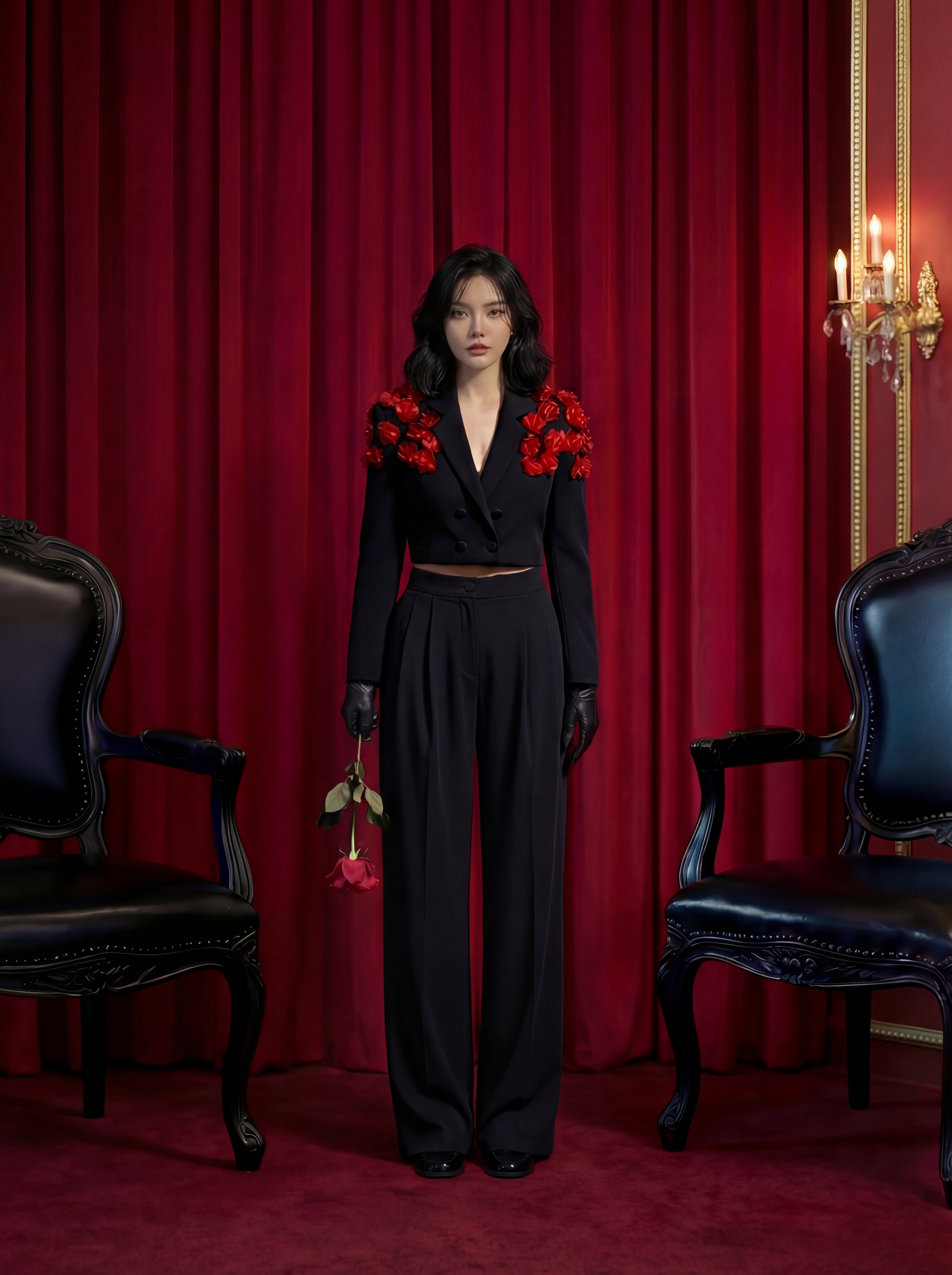 Warda Cropped Blazer