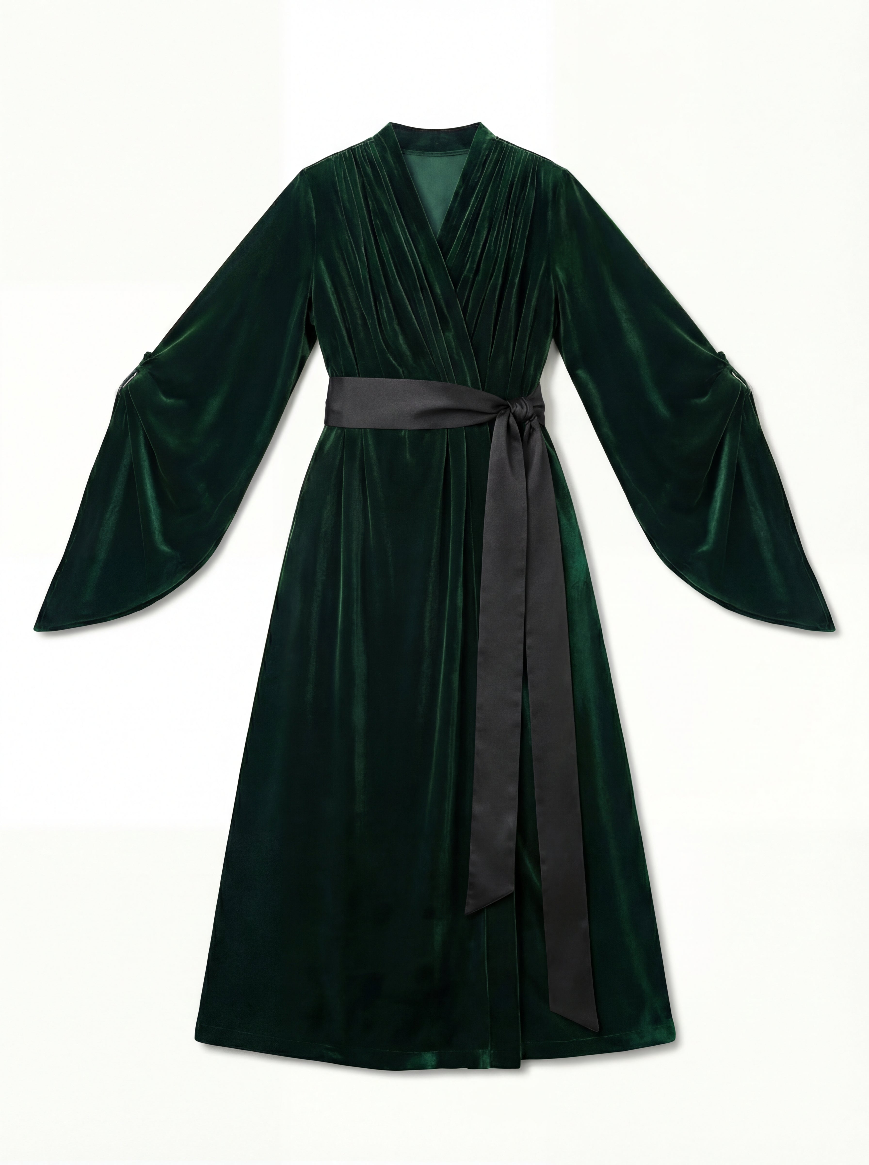 Velvet Draping Kaftan