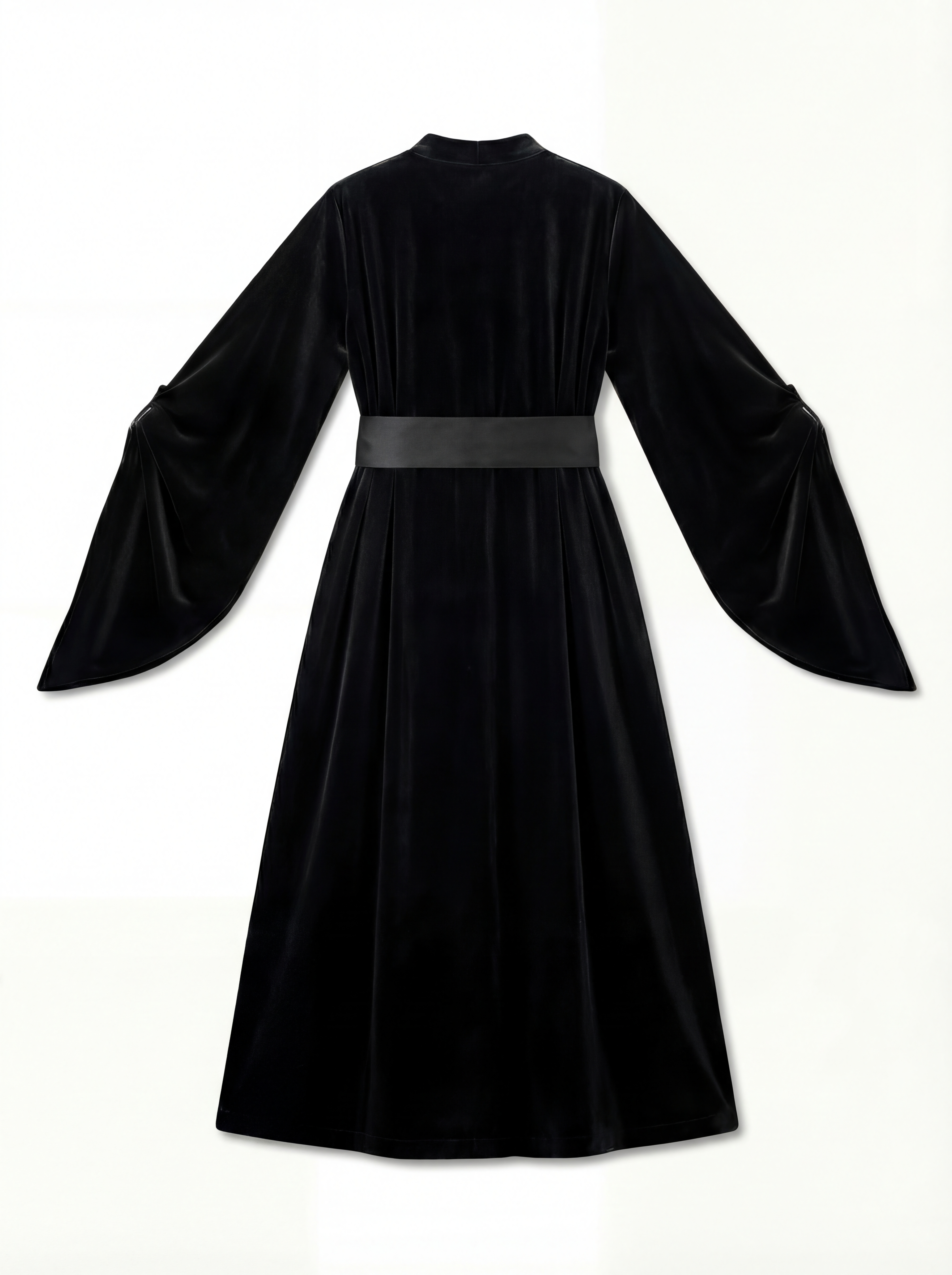 Velvet Draping Kaftan