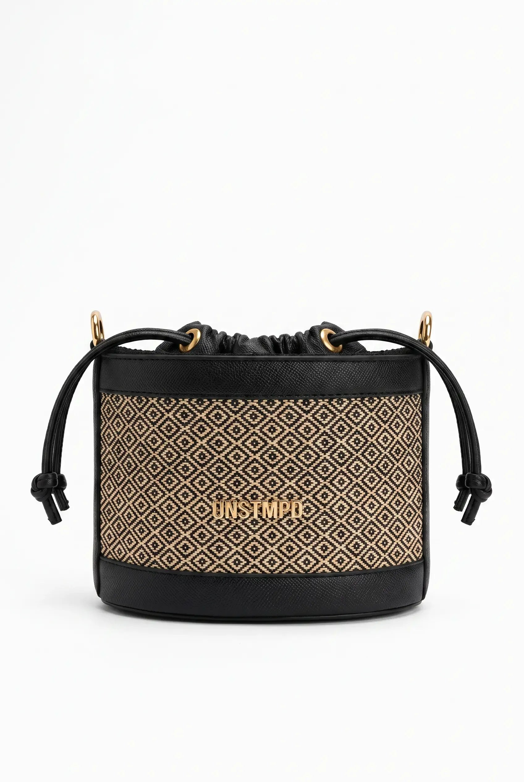 Curves handbag - Black and off-white