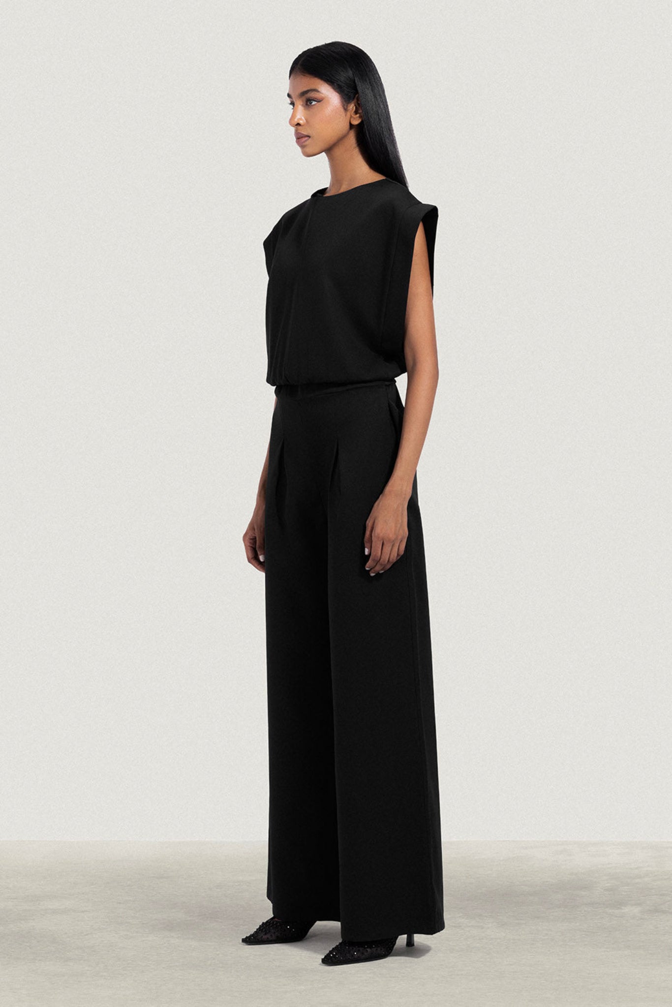 Sleeveless Jumpsuit