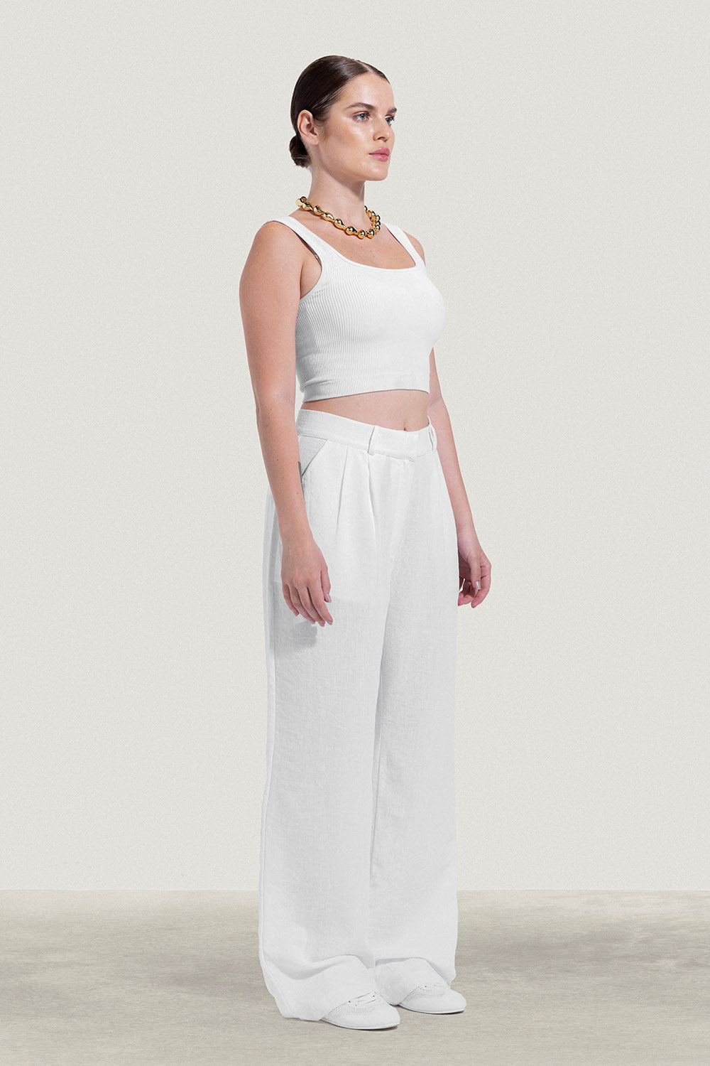 Tailored Linen Trousers