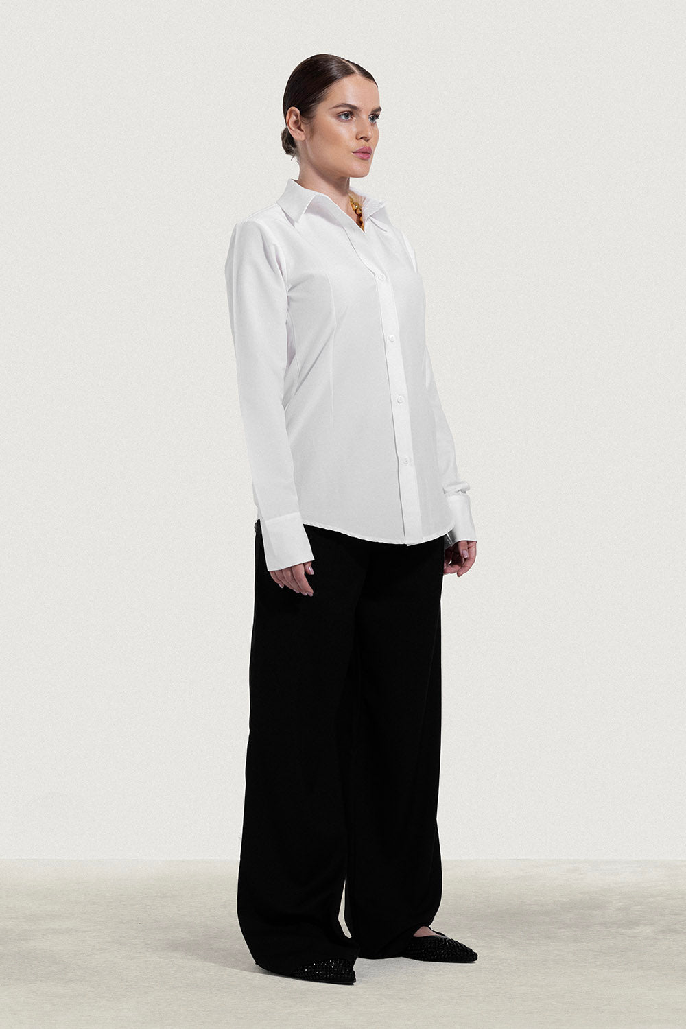 Regular Fit White Shirt