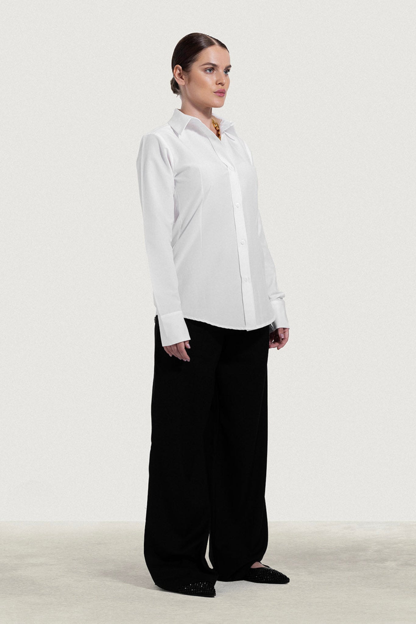Regular Fit White Shirt