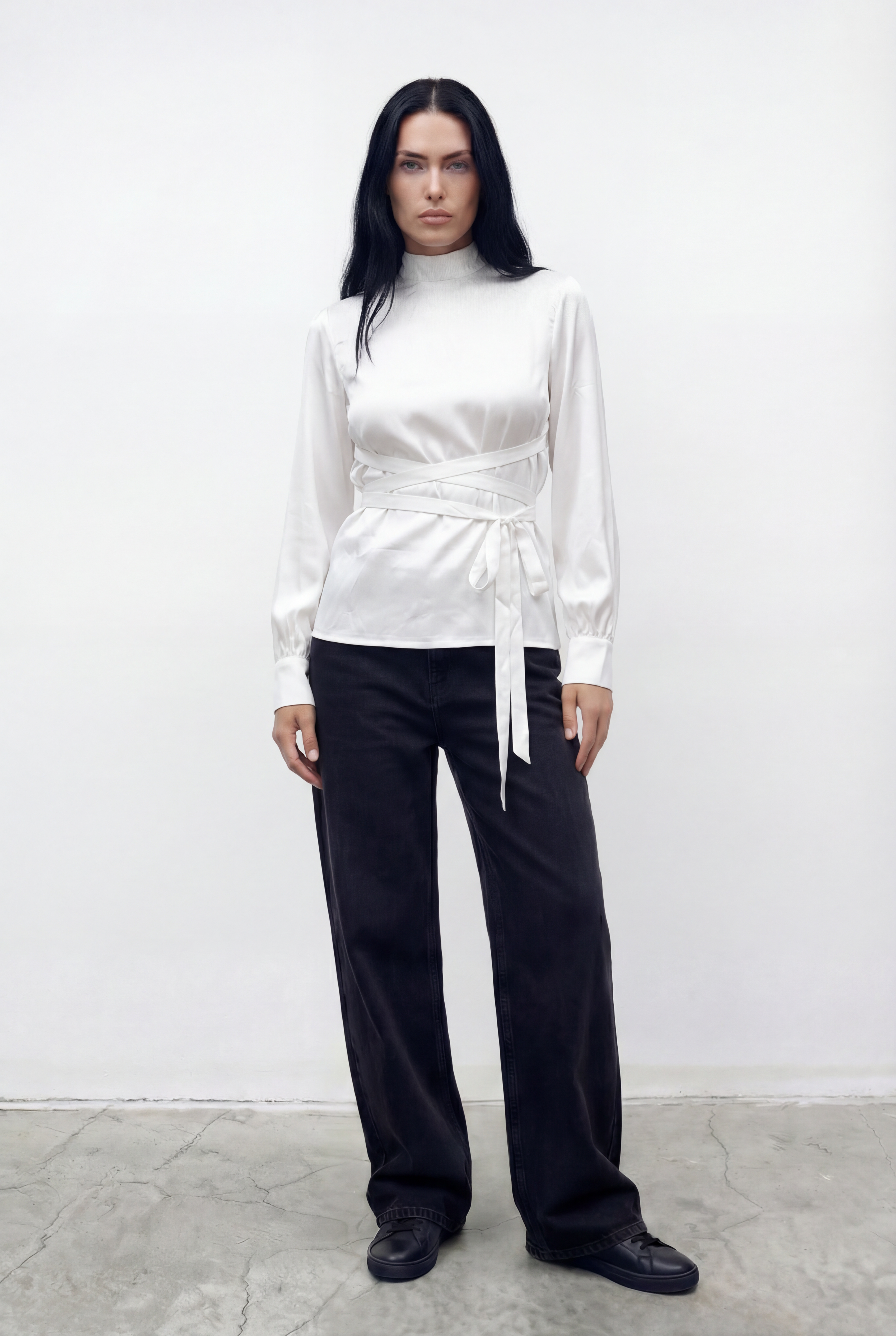 بلوزة ملفوفة