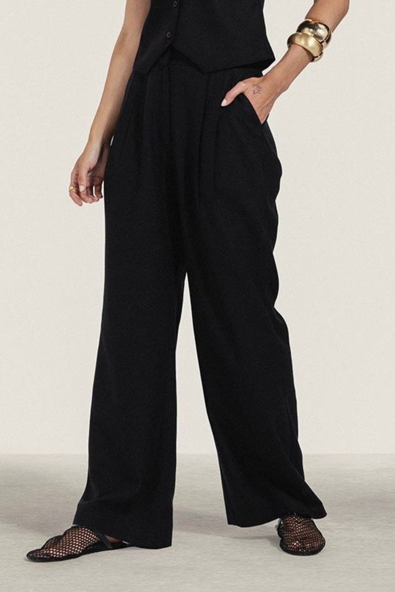 Tailored Linen Trousers