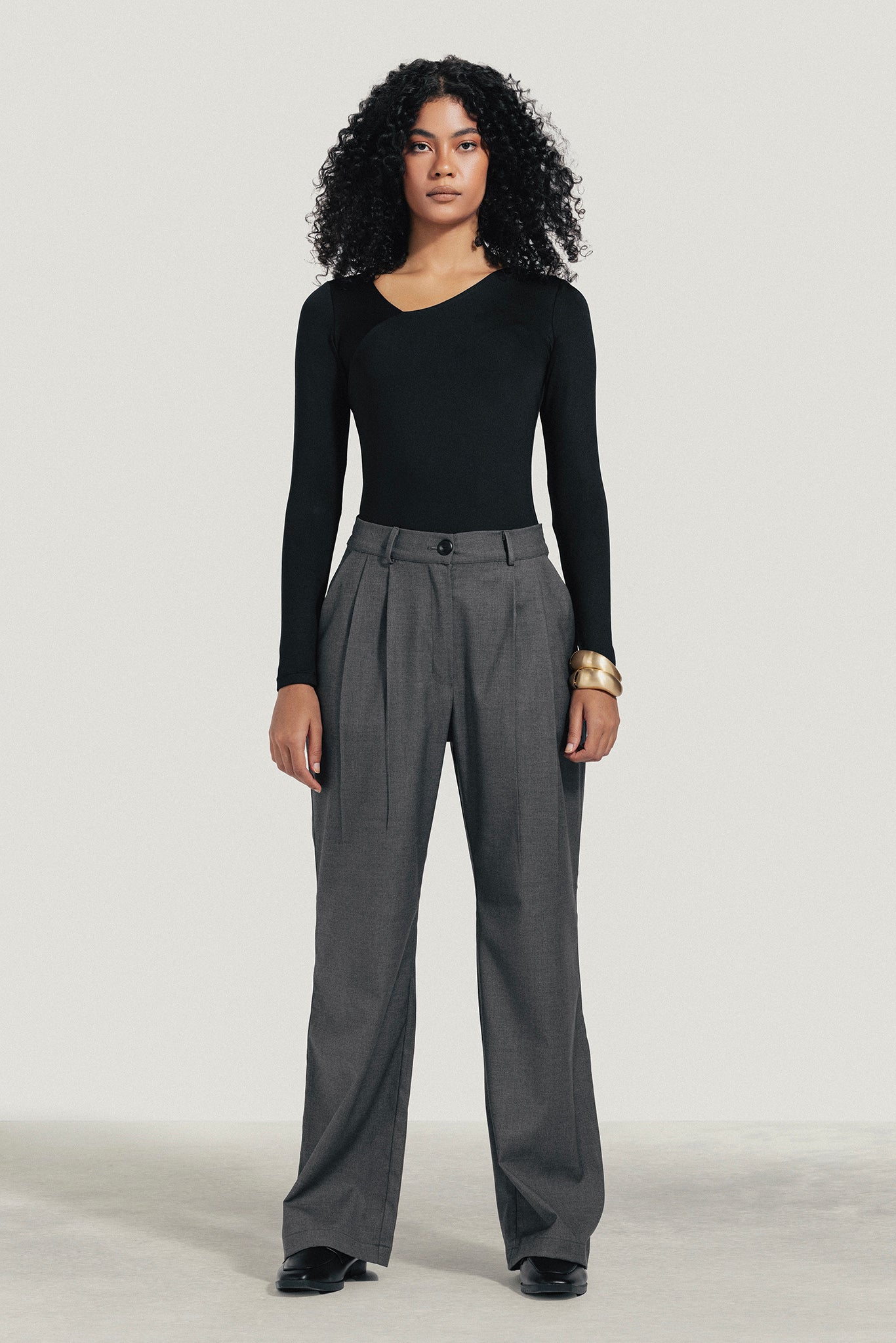 Asymmetrical Bodysuit