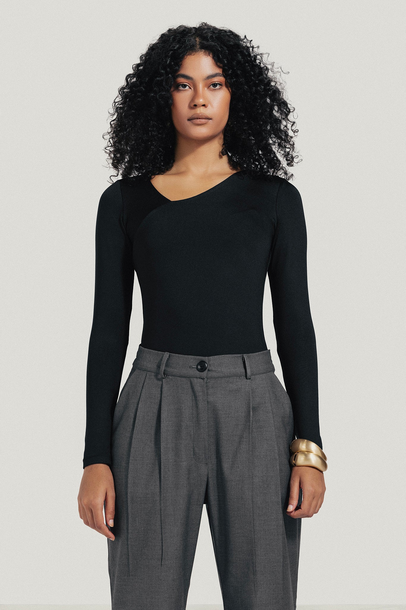 Asymmetrical Bodysuit