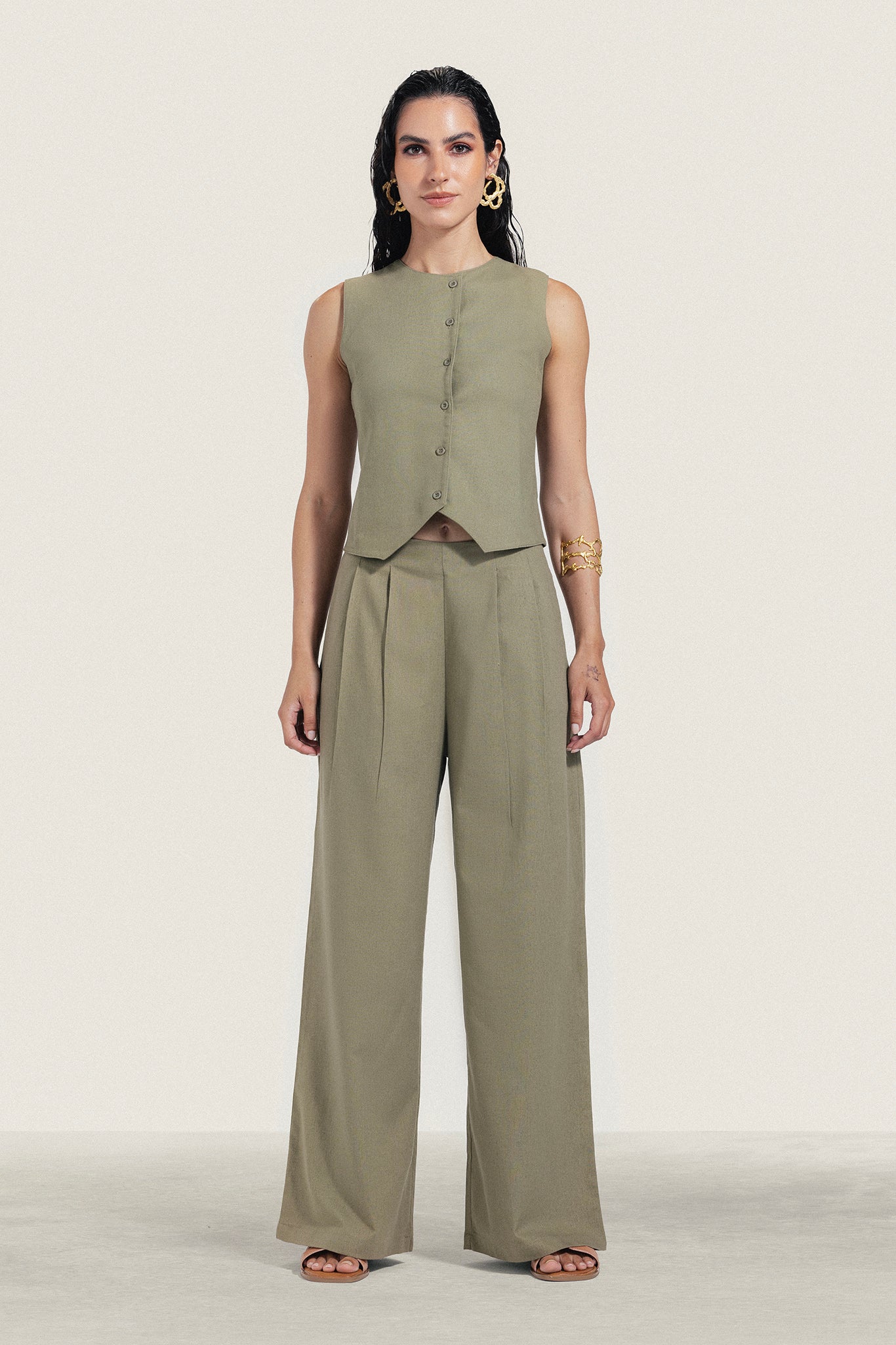 Linen Waistcoat