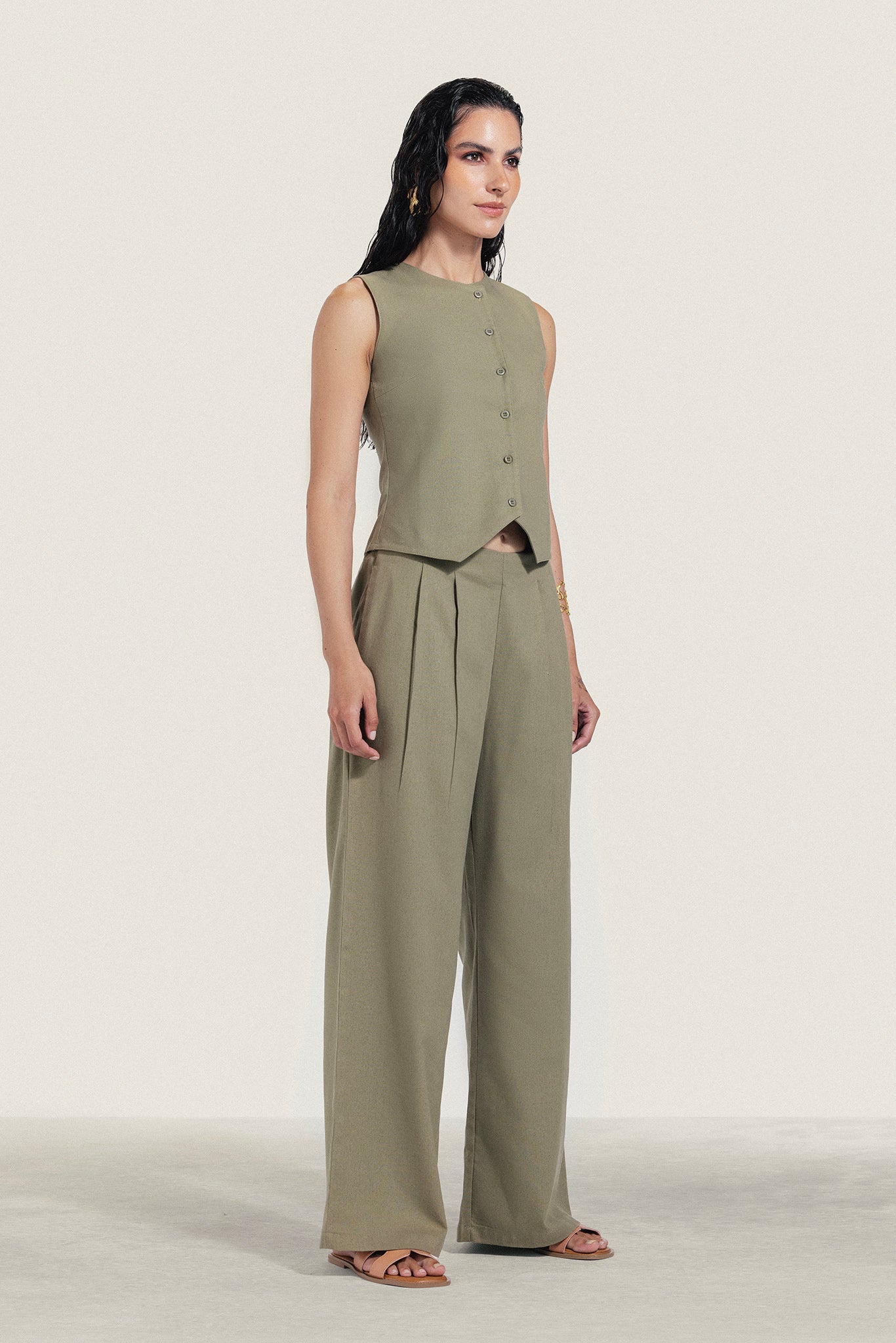 Linen Waistcoat