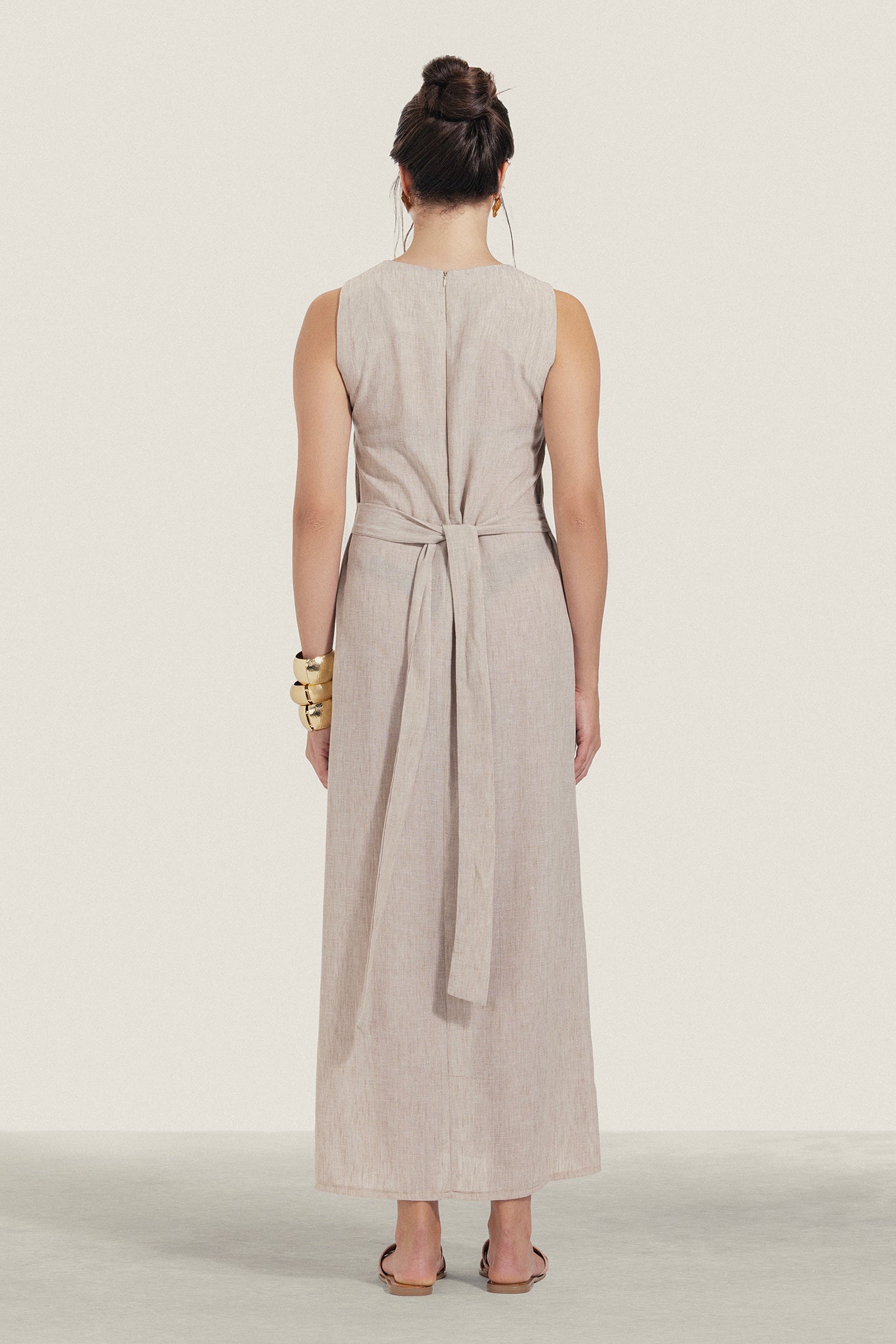 A Line Linen Dress