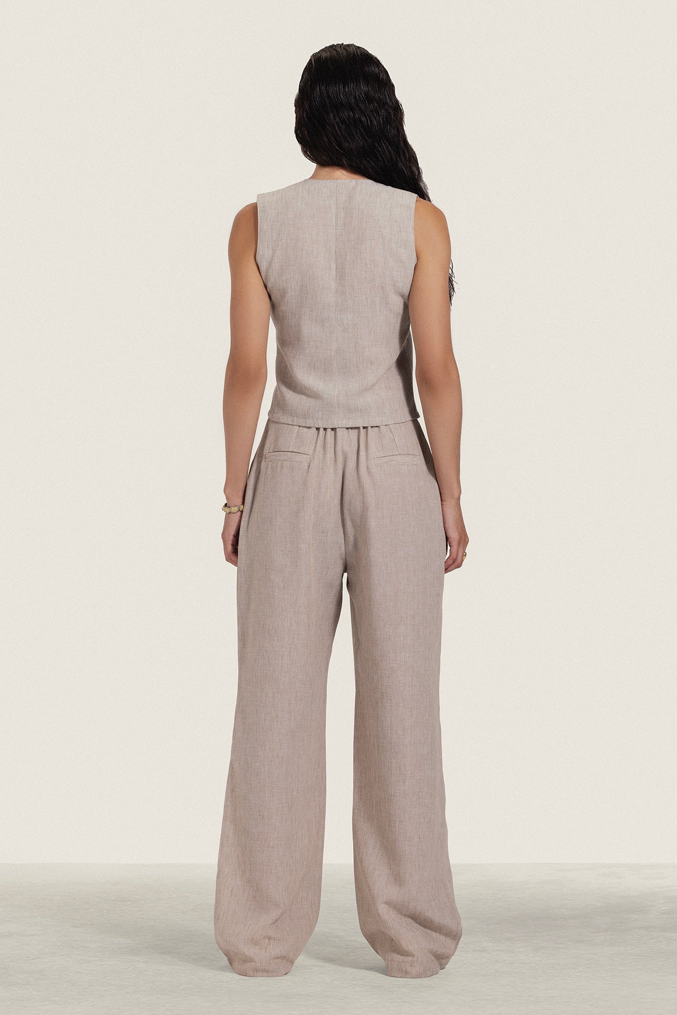 Tailored Linen Trousers