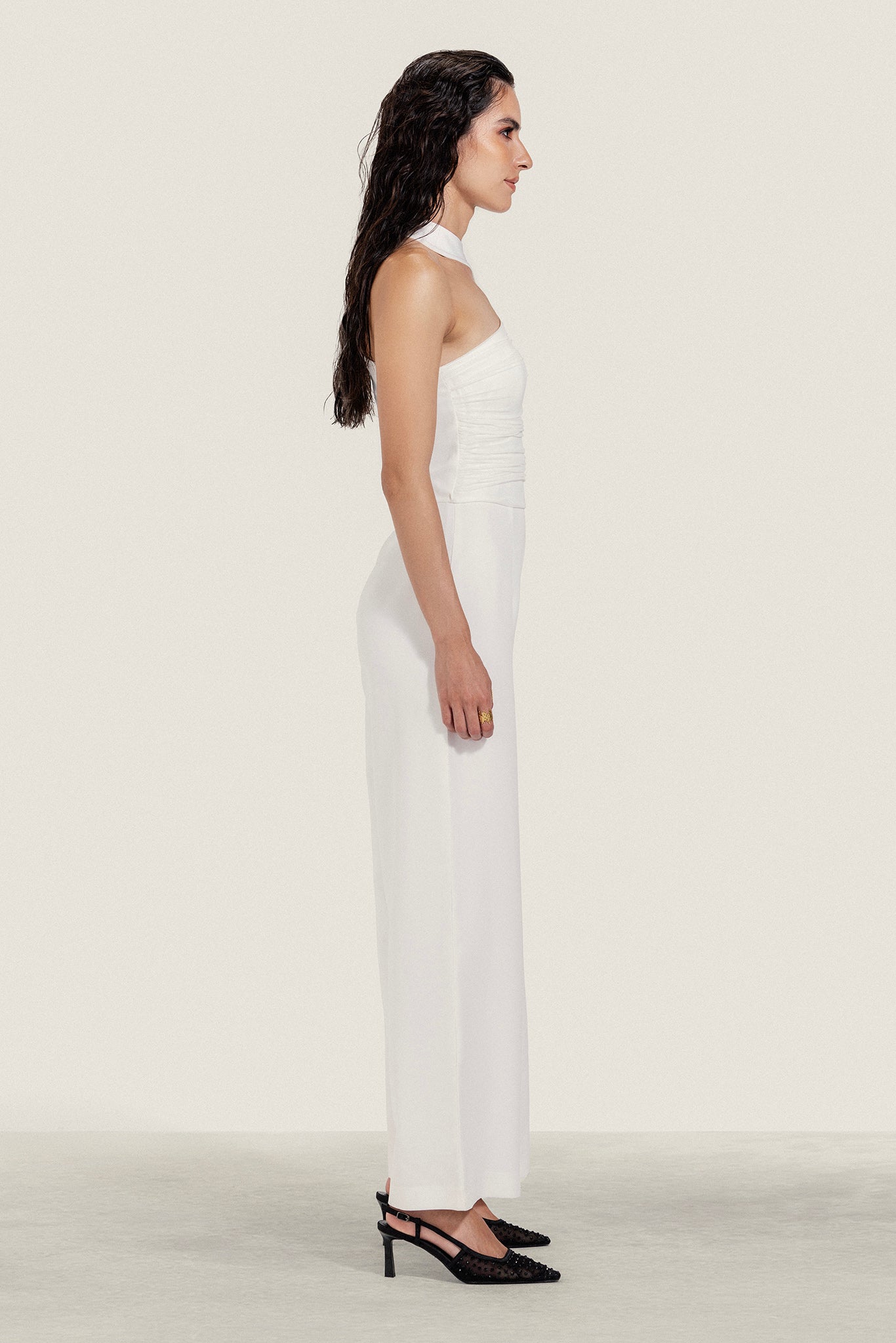 One Shoulder Jumpsuit