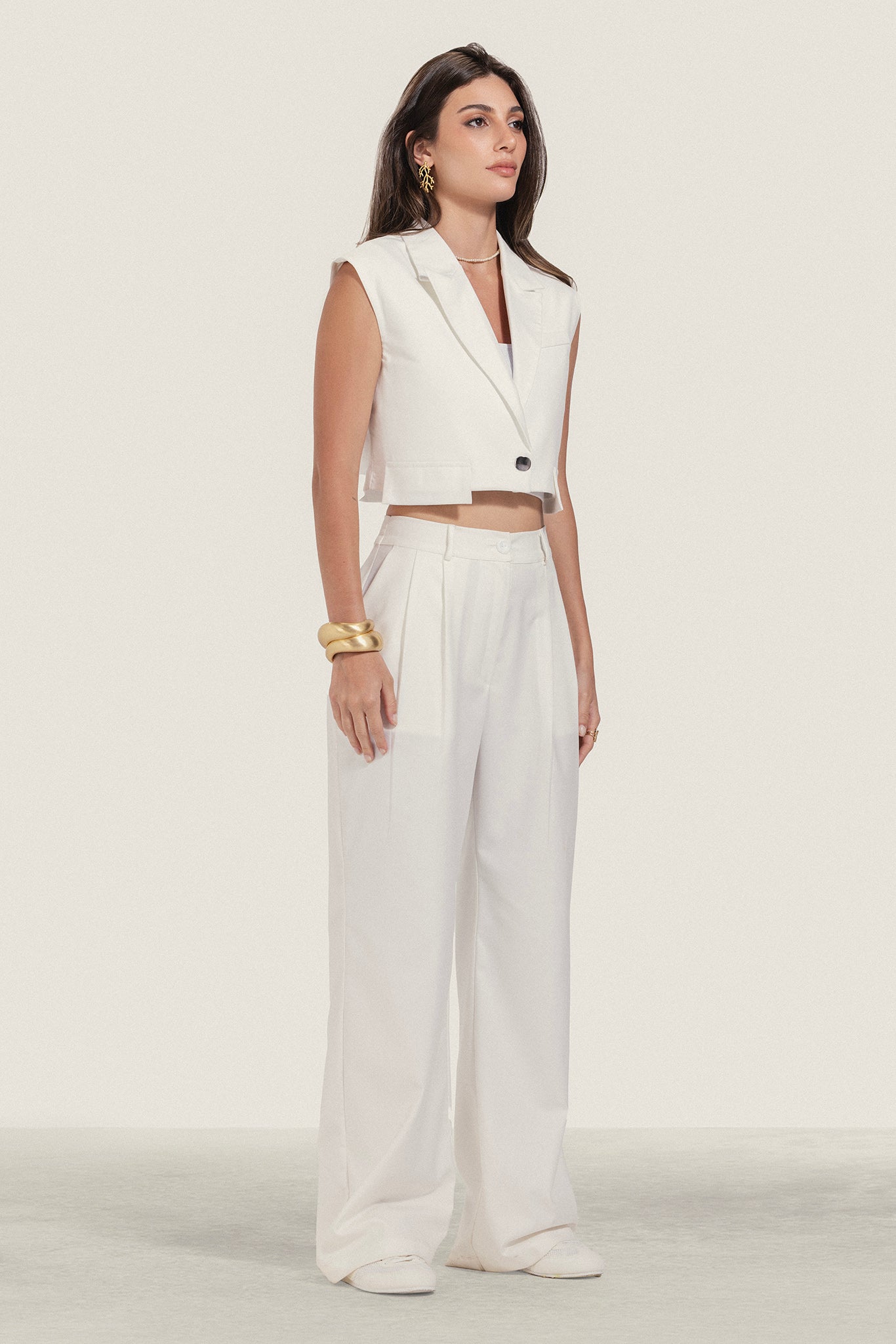 Cropped Vest