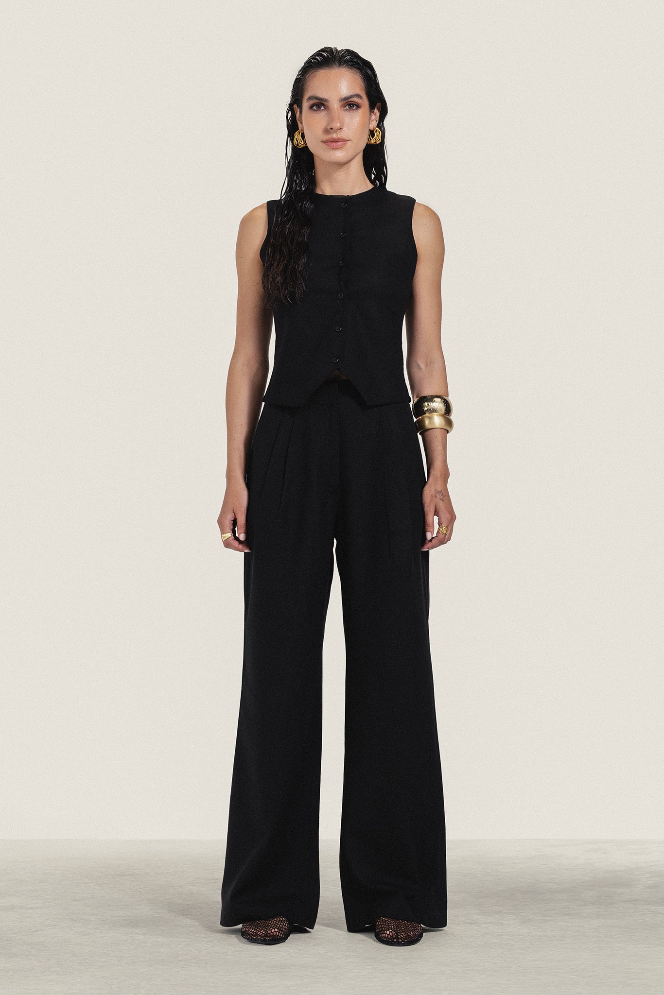 Tailored Linen Trousers