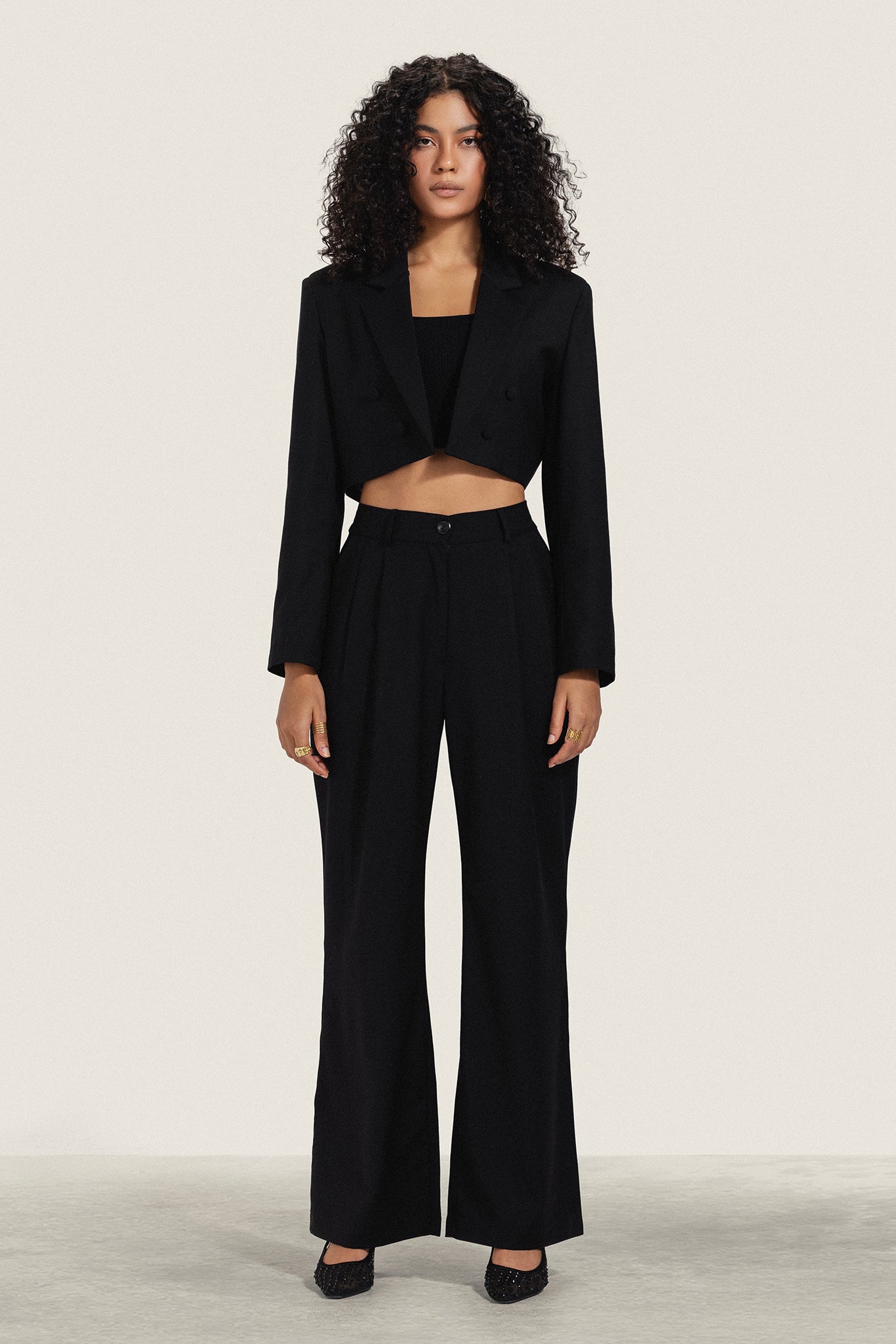 Cropped Blazer