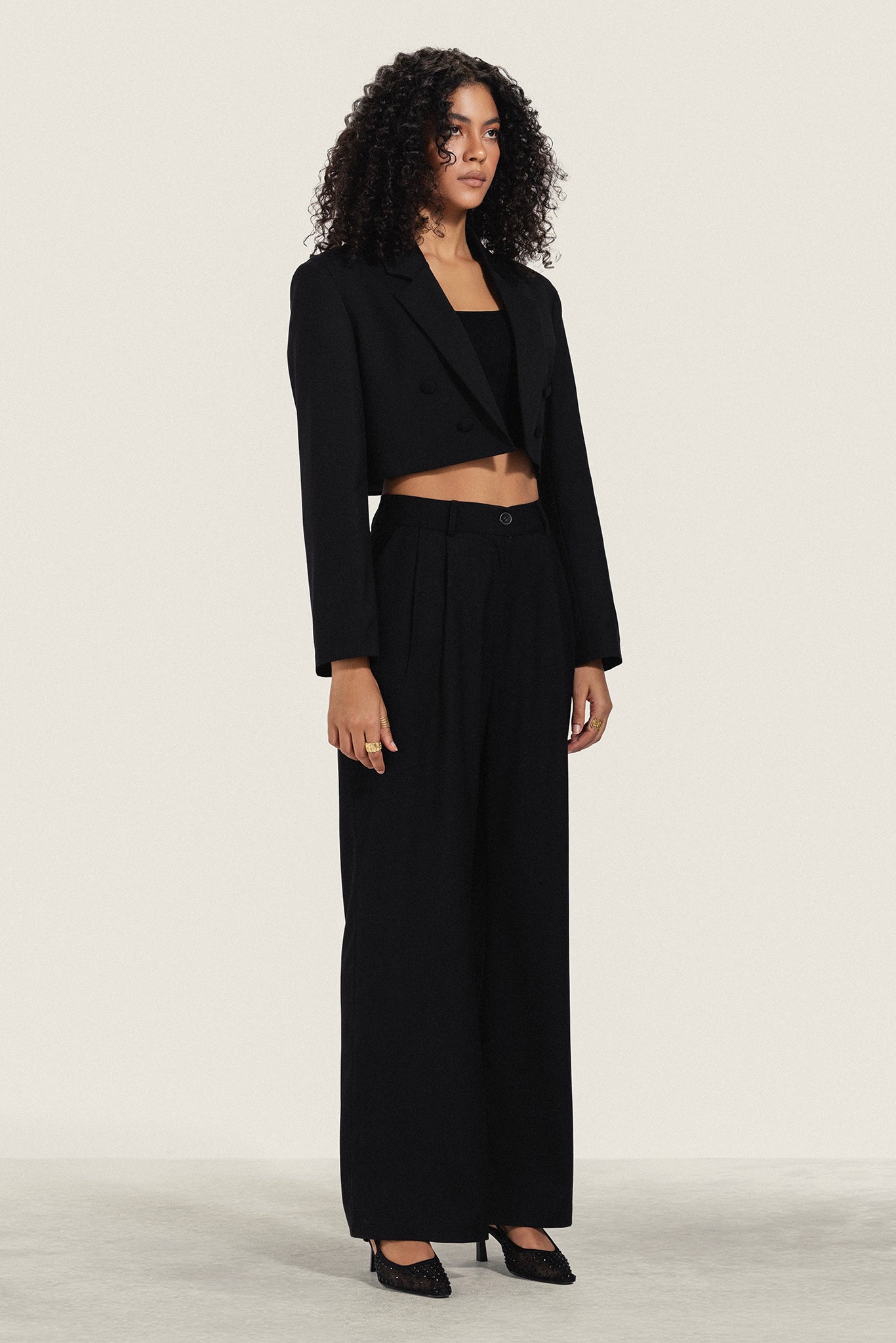 Cropped Blazer