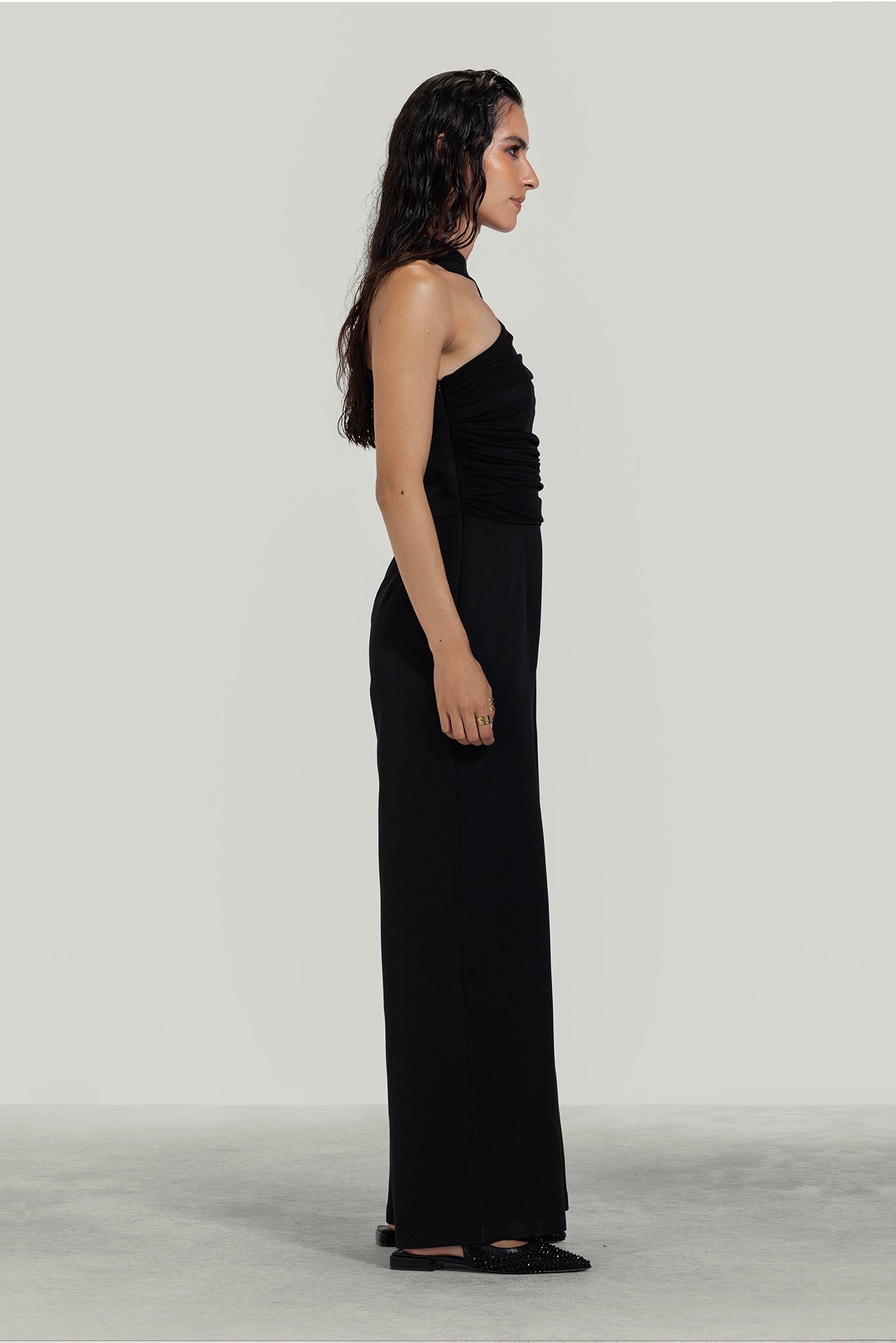 One Shoulder Jumpsuit