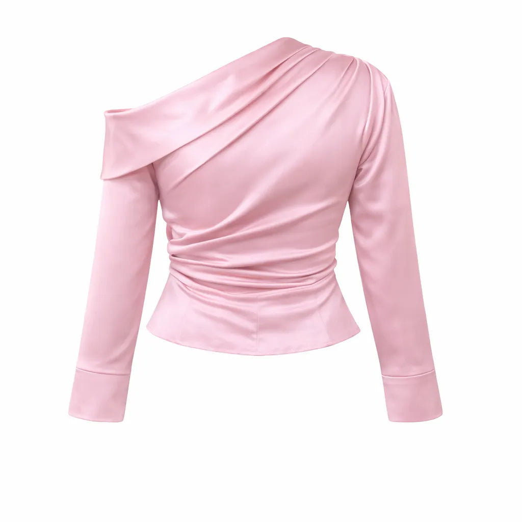 Flow One-Shoulder Blouse