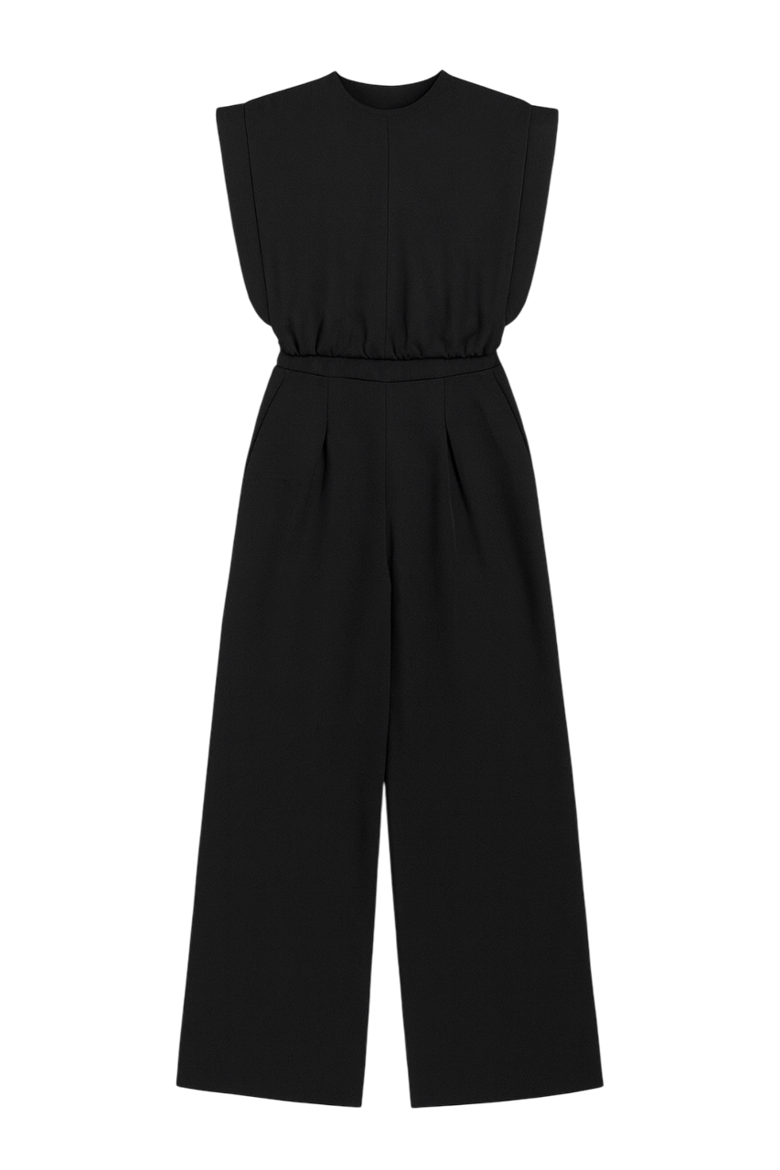 Sleeves Jumpsuit