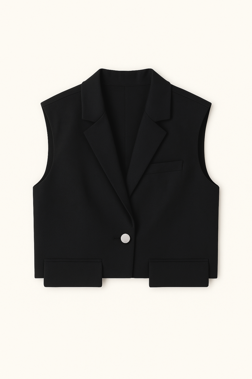 Cropped Vest
