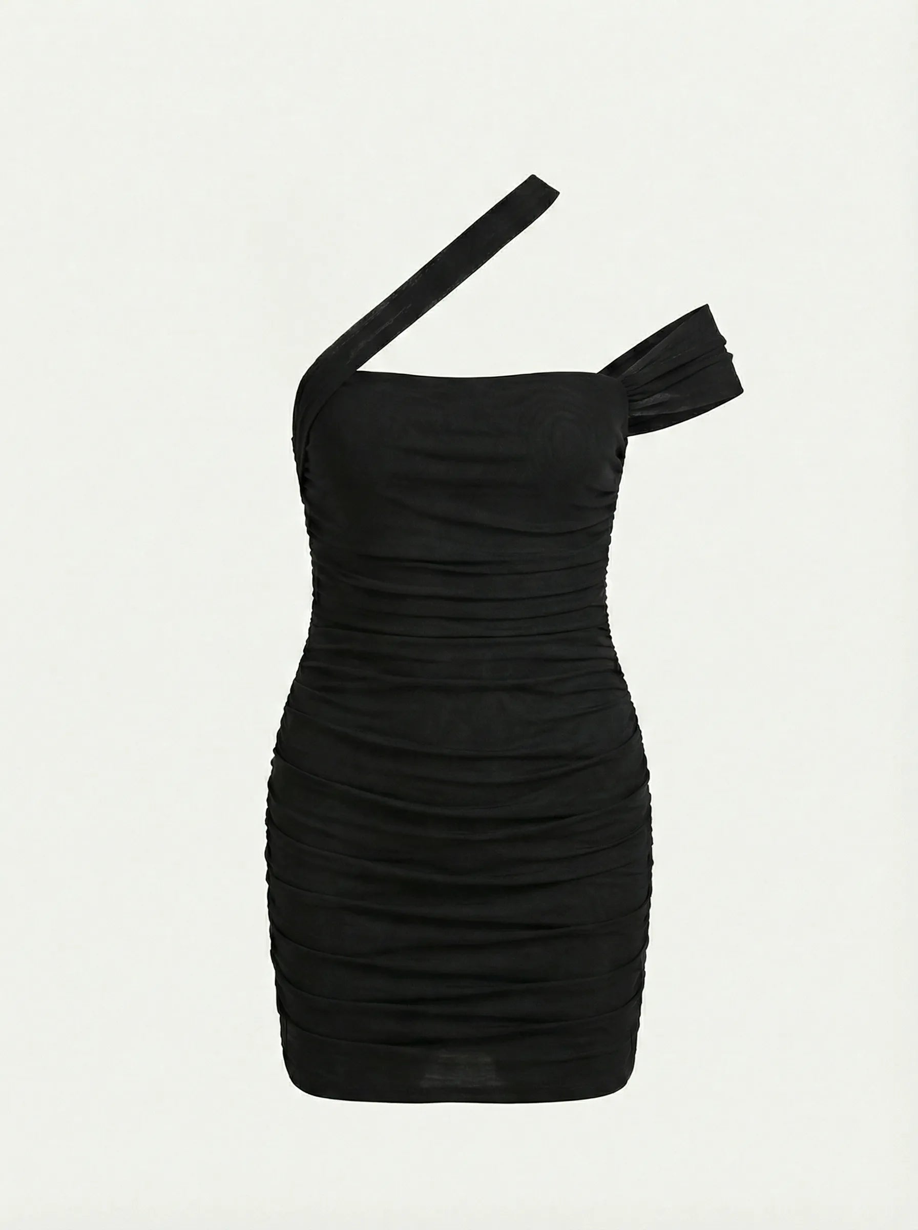 Sculpted Mesh Dress