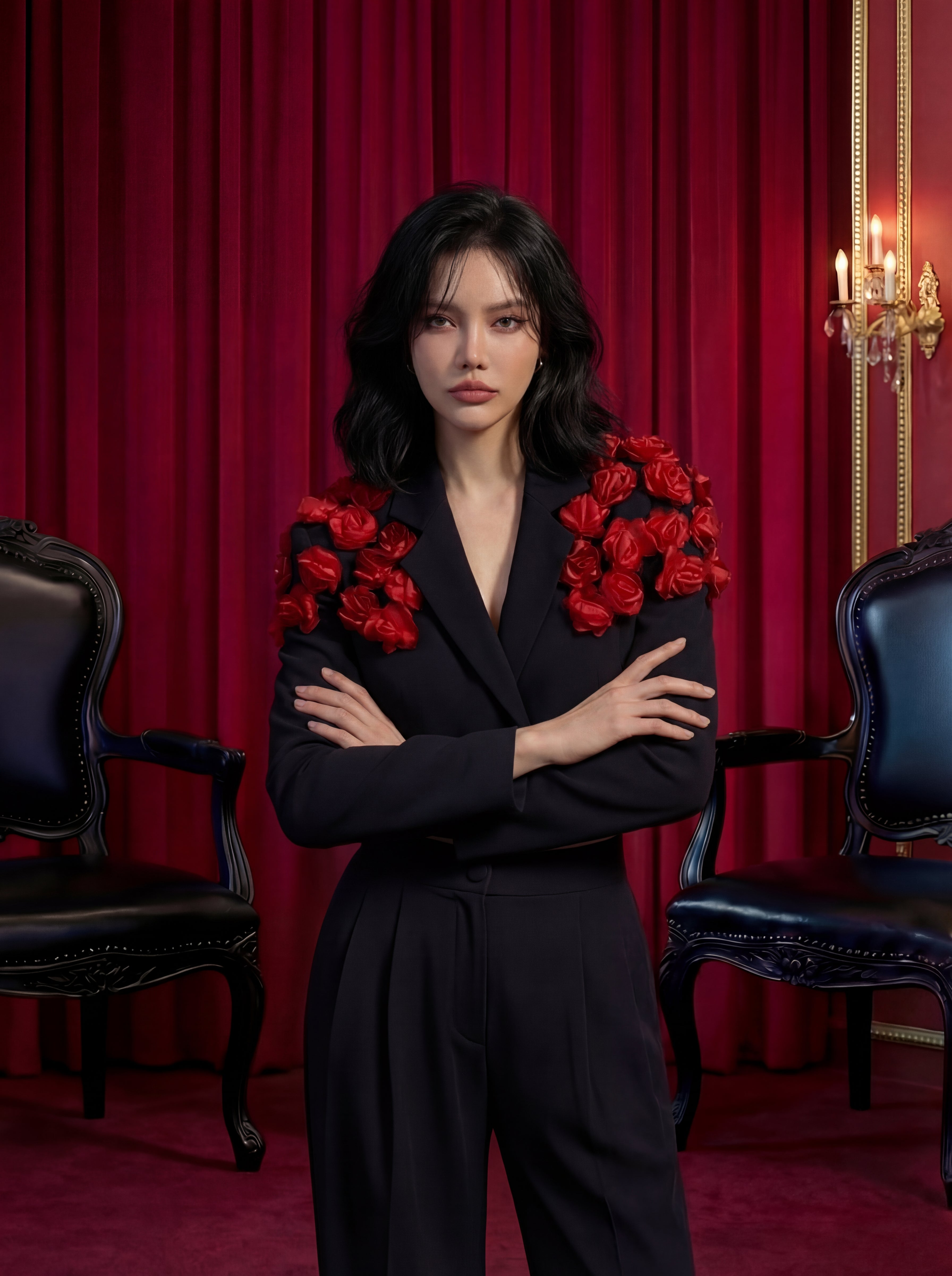 Warda Cropped Blazer