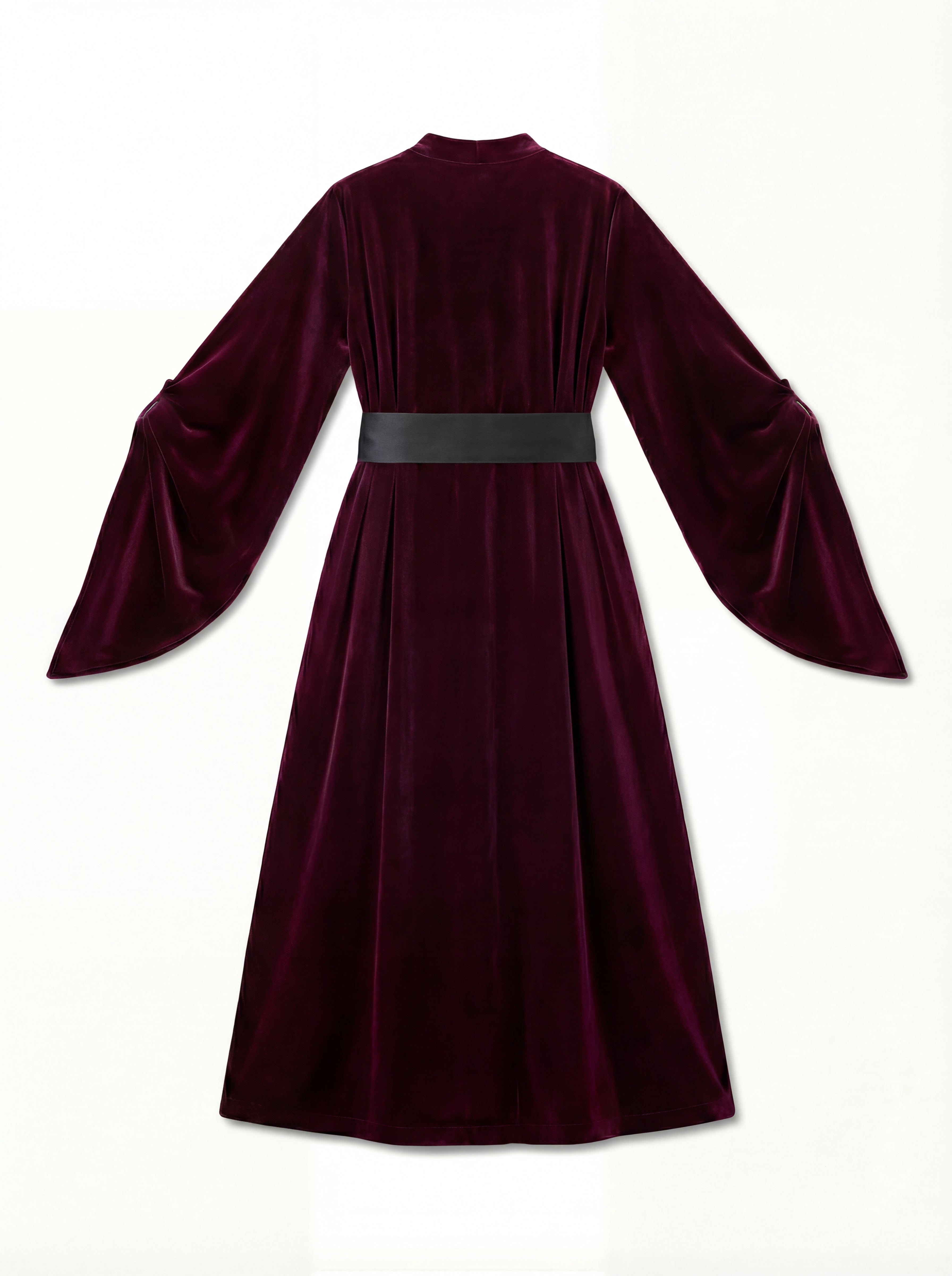 Velvet Draping Kaftan